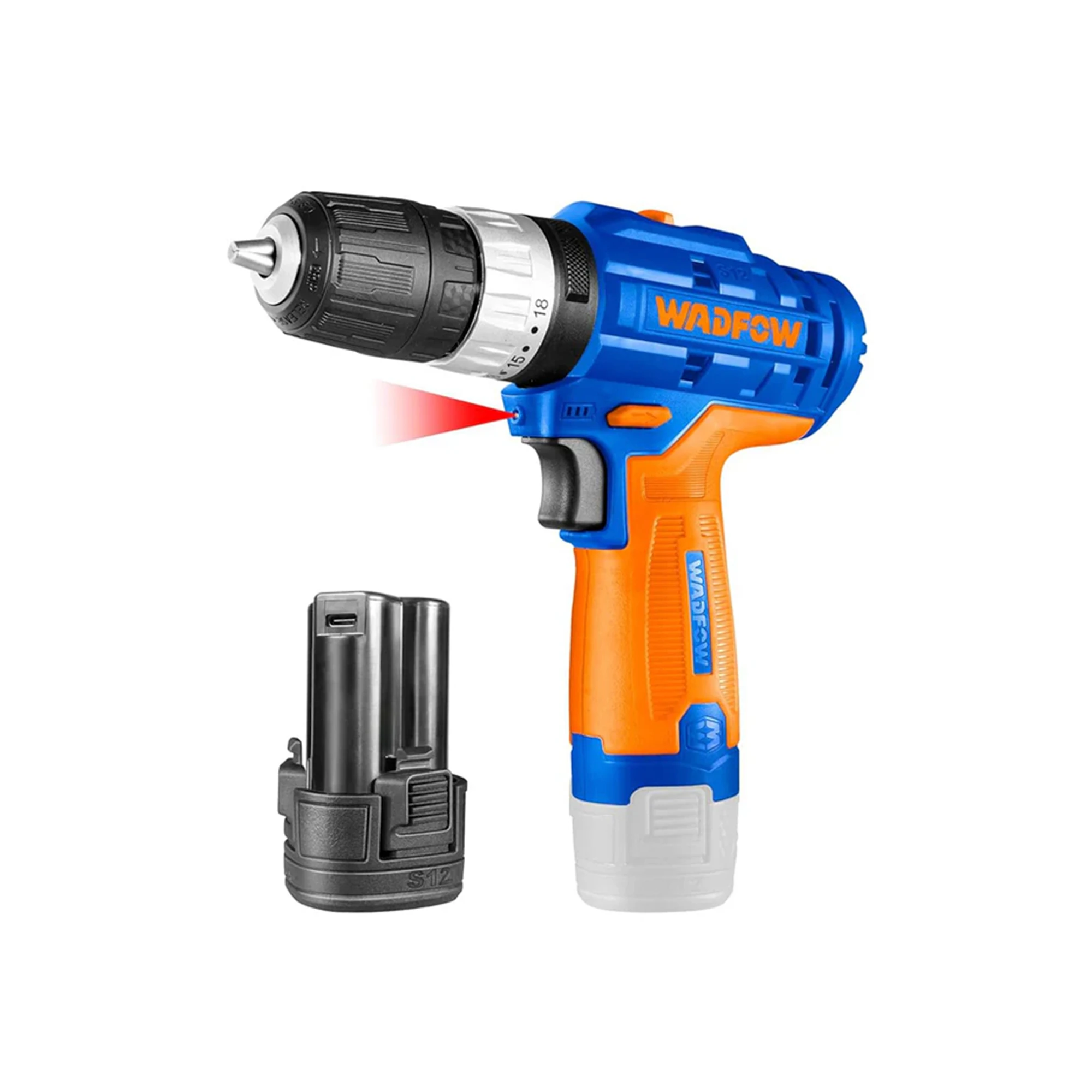Taladro de impacto inalámbrico 12V Wadfow