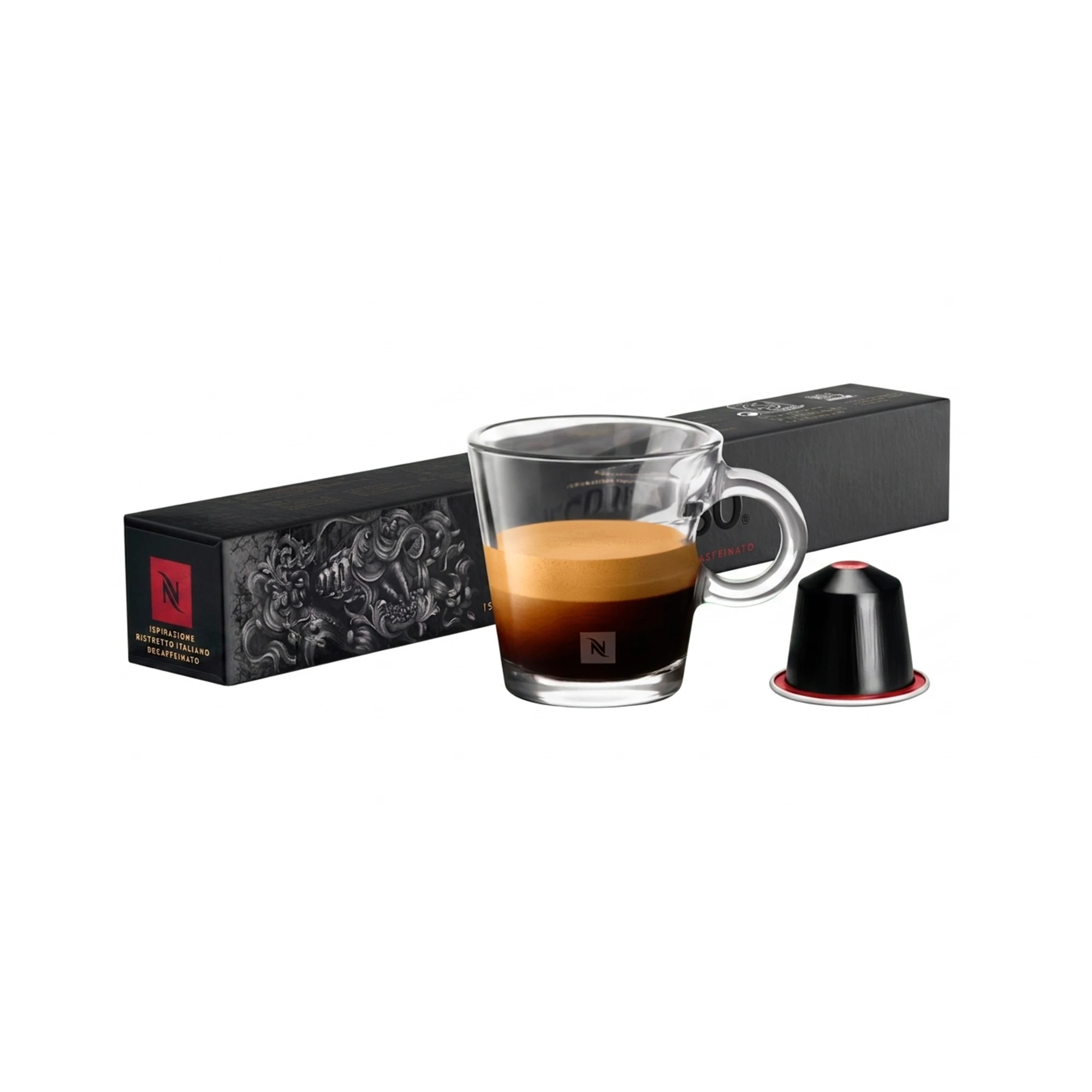 Cápsulas de Café Ristretto decaffeinato Nespresso
