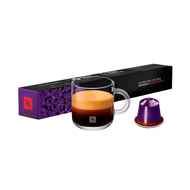 Cápsulas de Café Arpeggio Decaffeinato Nespresso