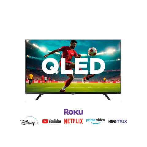 Televisor Smart RCA 40" QLED con Roku TV
