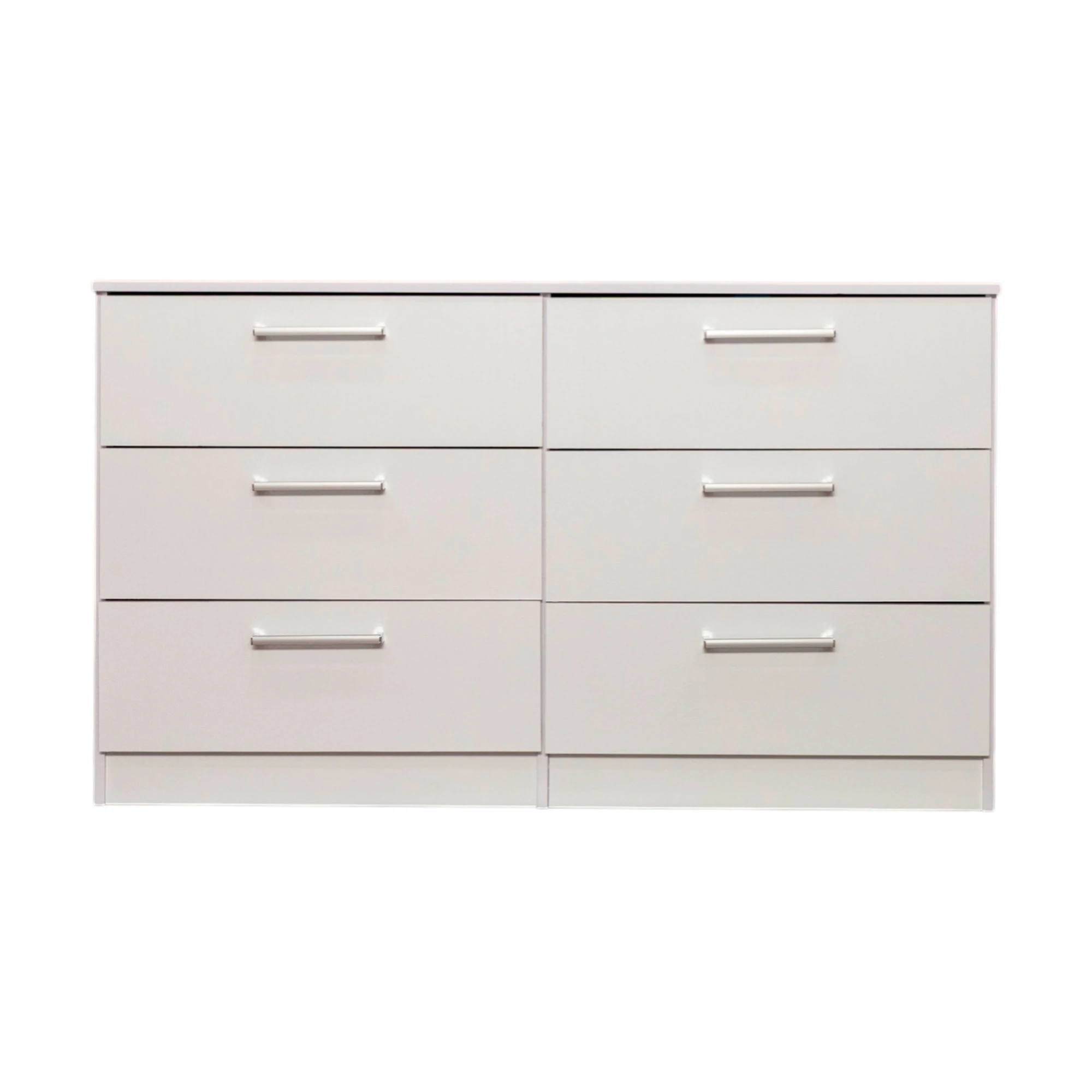 Cómoda Juliette 6 gavetas blanco Politorno