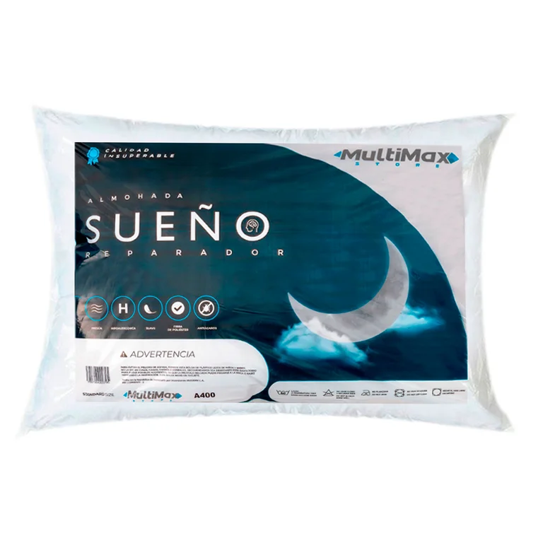 Almohada MultiMax estándar blanca