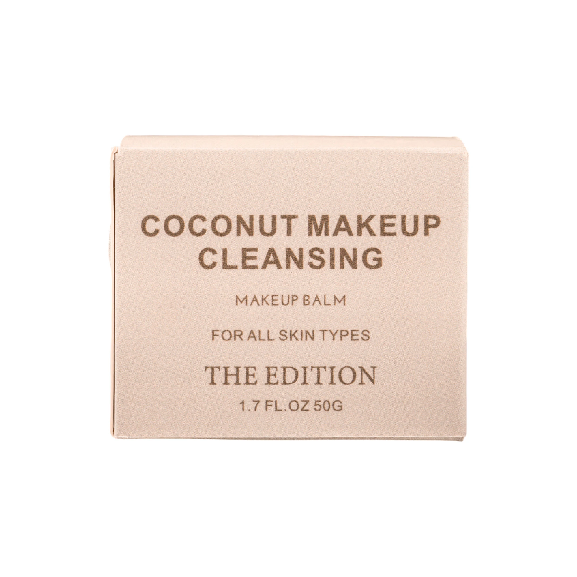 Bálsamo de coco removedor de maquillaje