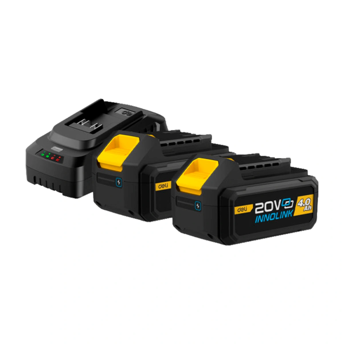 Set de batería y cargador de Litio ION 20V 4A