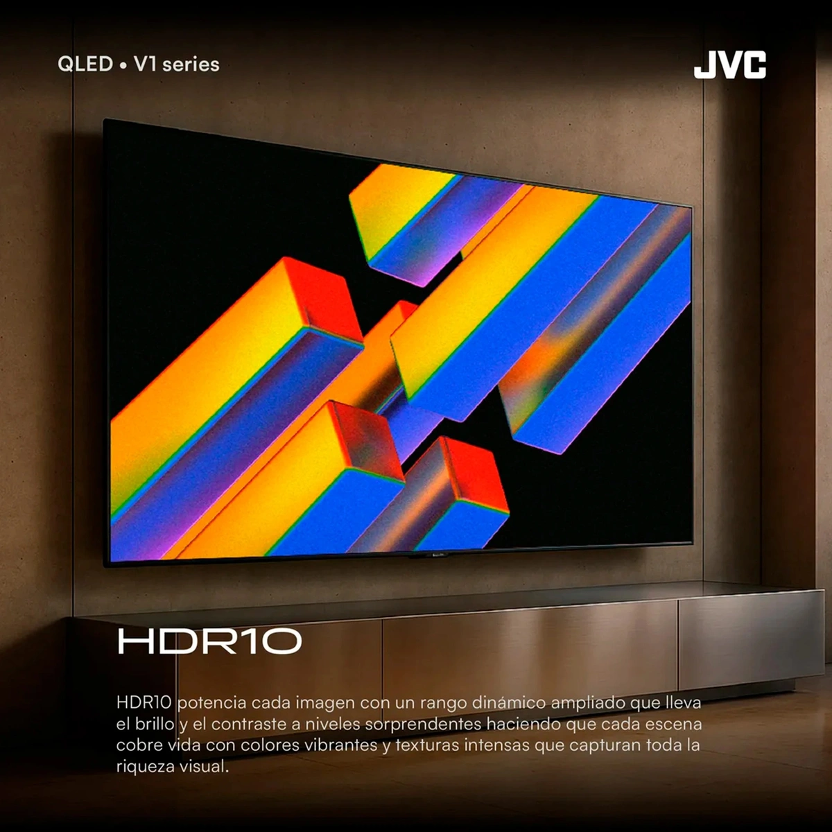 Televisor HD QLED 32 con Google TV