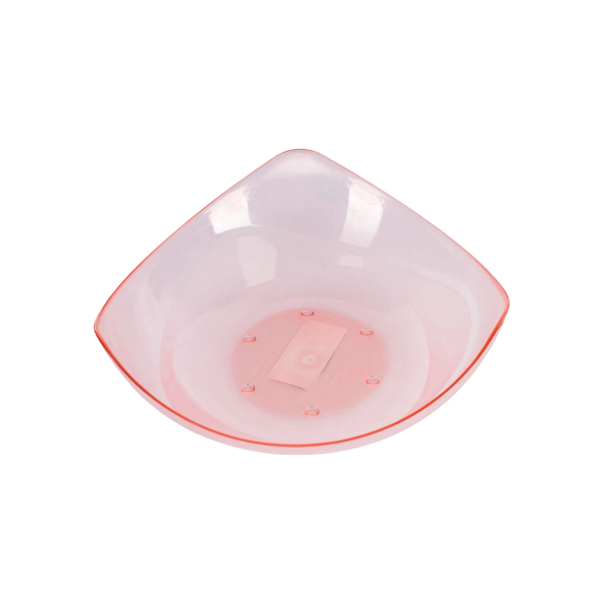 Plato para merienda trebol cristal