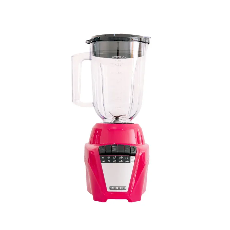 Licuadora B+D vaso de plástico fucsia