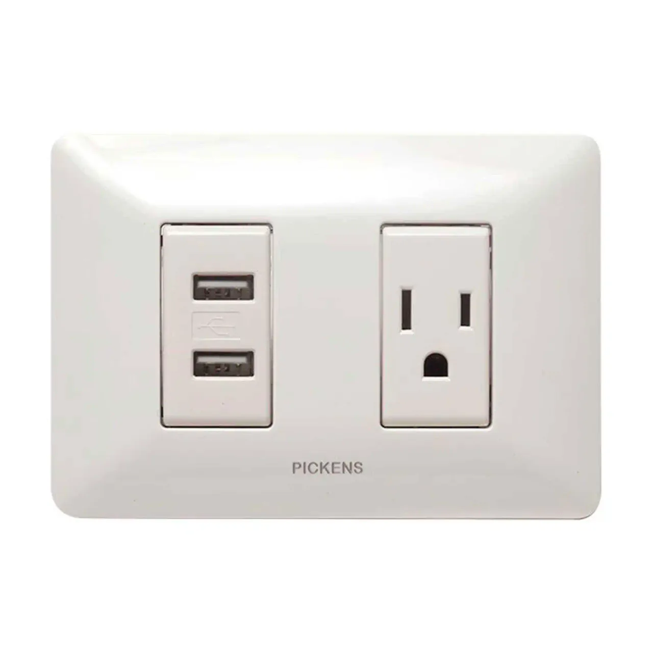 Toma Corriente + Usb Color Blanco