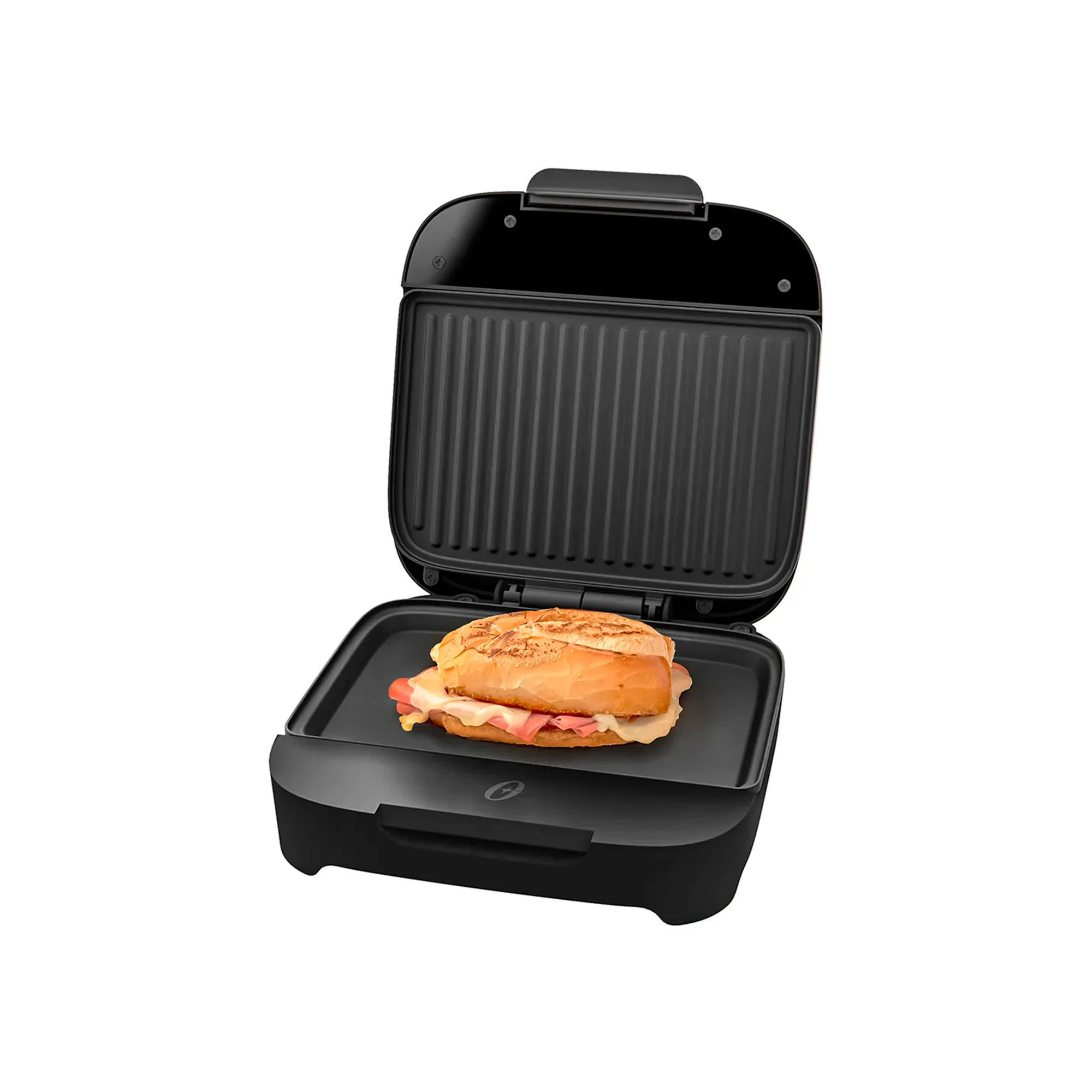 Sandwichera compacta con platos hondos Oster