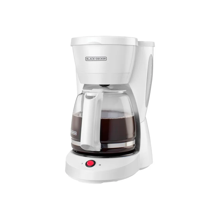 Cafetera 12 tazas B+D blanca