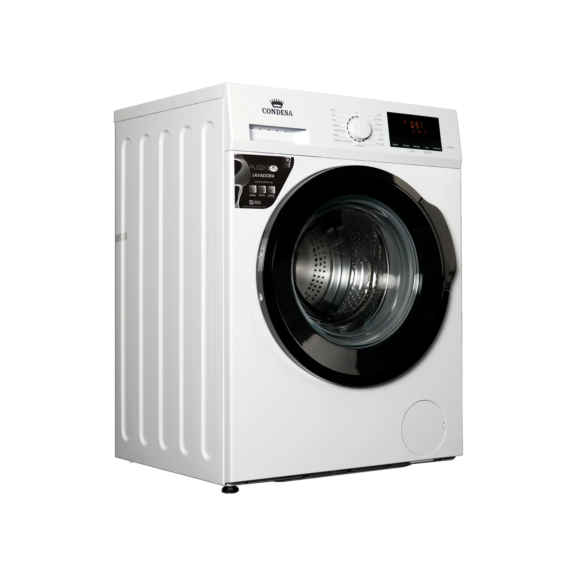 Lavadora Sleek Condesa 12 Kg