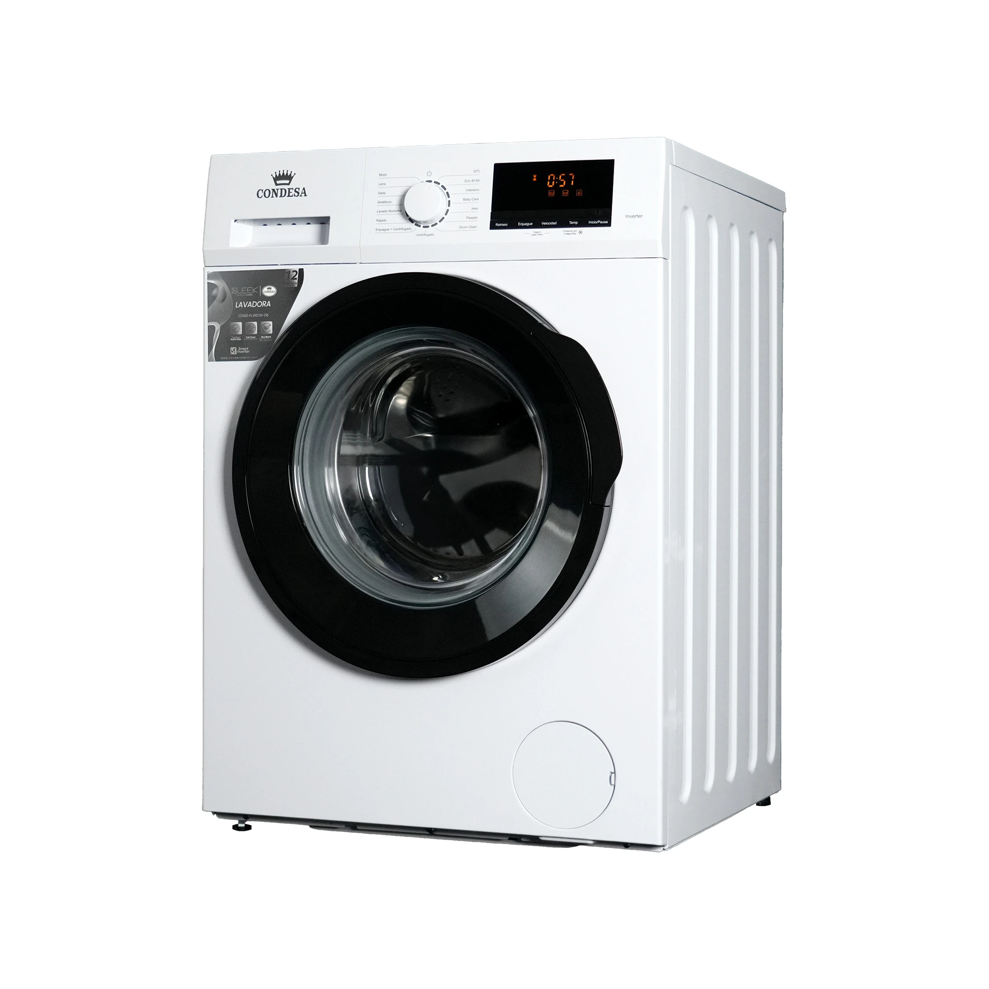 Lavadora Sleek Condesa 12 Kg