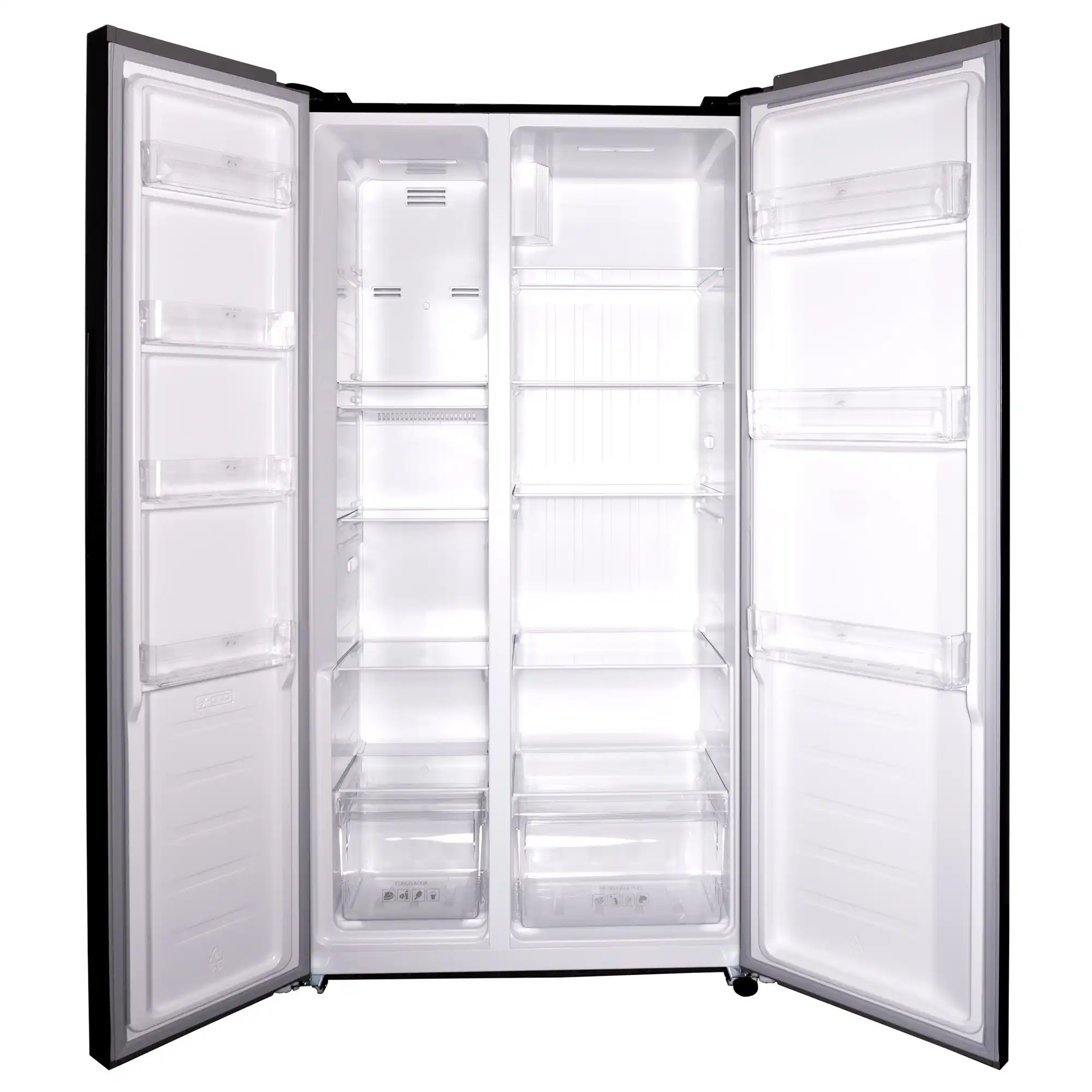 Refrigerador side by side 18 pies negra