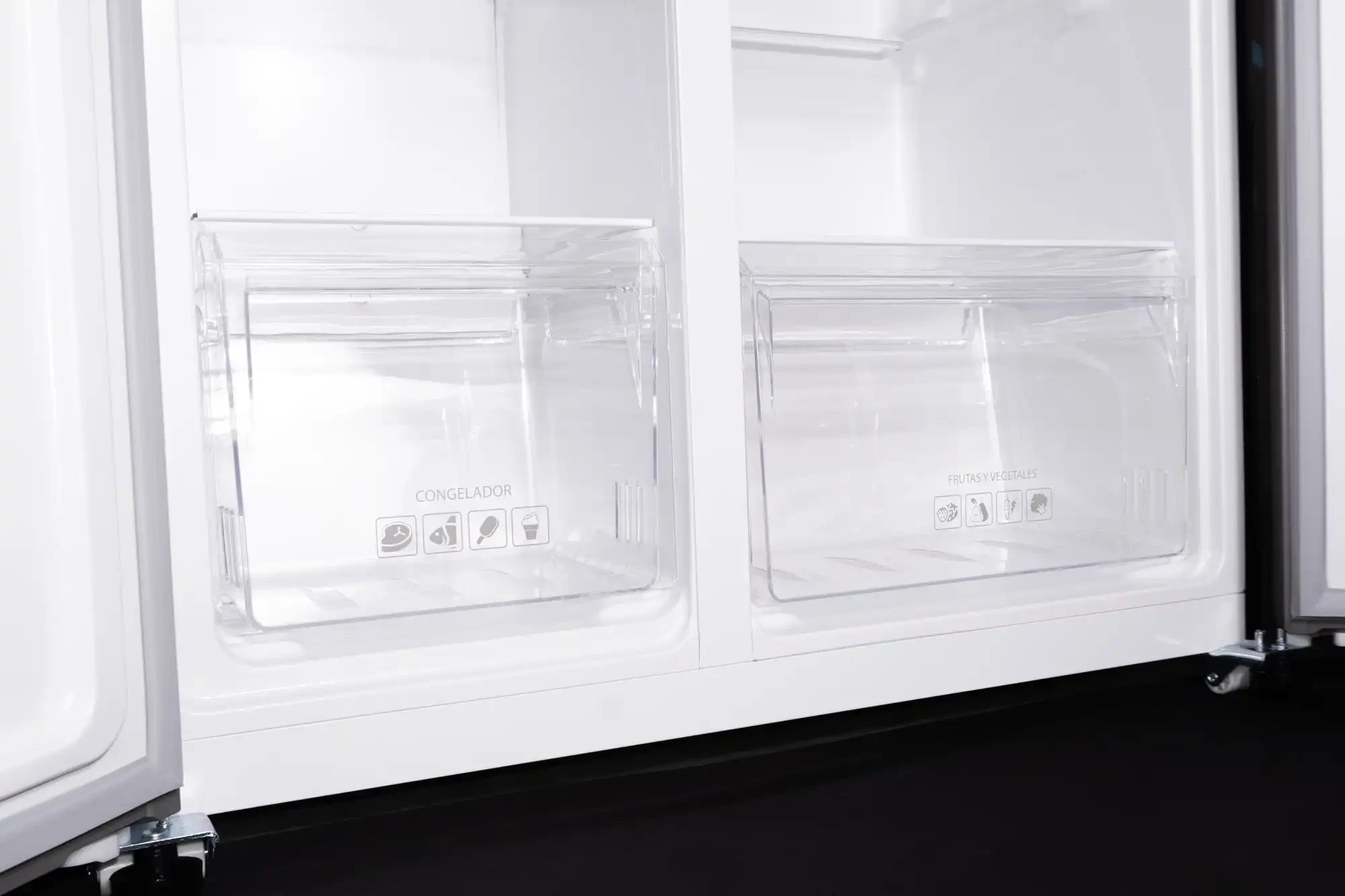 Refrigerador side by side 18 pies negra
