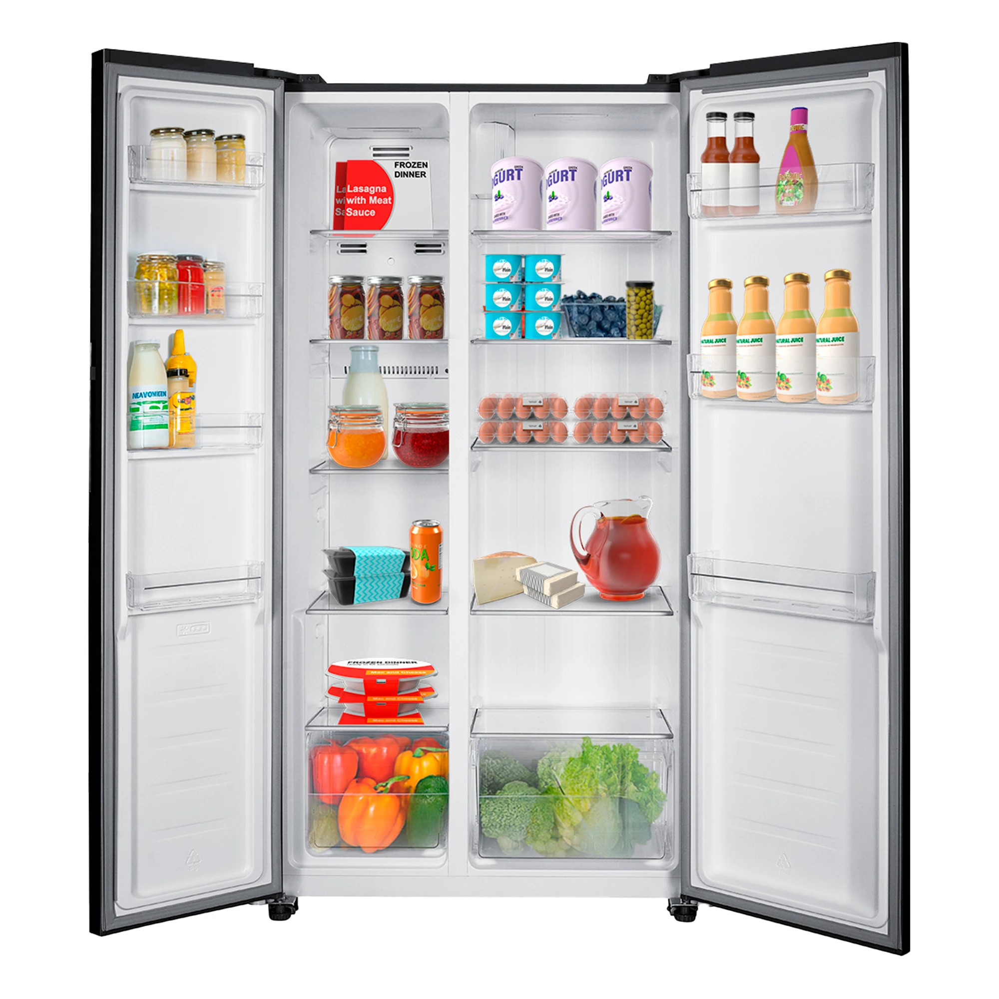Refrigerador side by side 18 pies