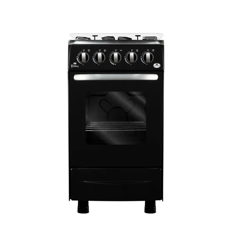 Cocina a gas 4 hornillas Condesa negra