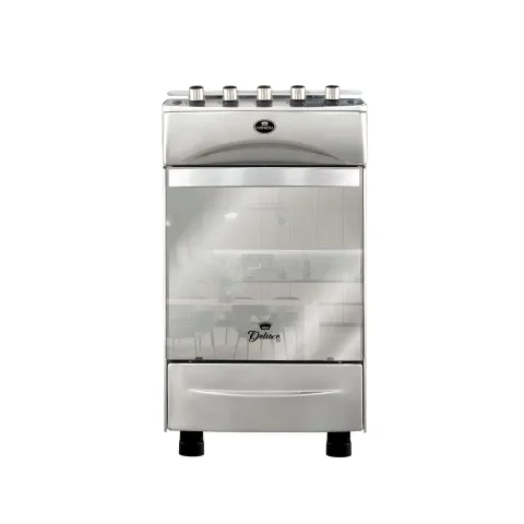 Cocina a gas 4 hornillas Condesa acero inox