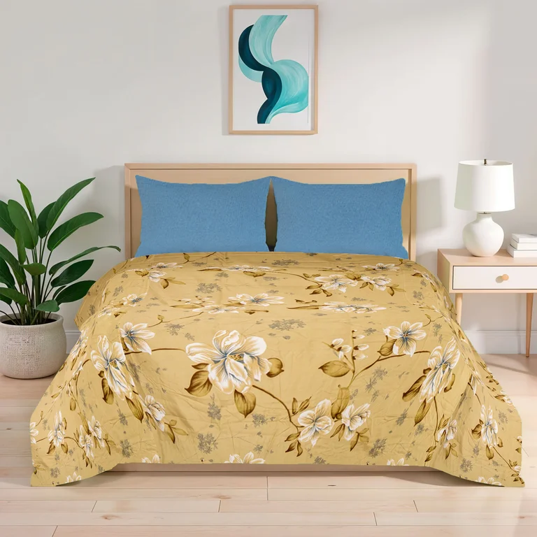 Juego de sabanas estampadas queen