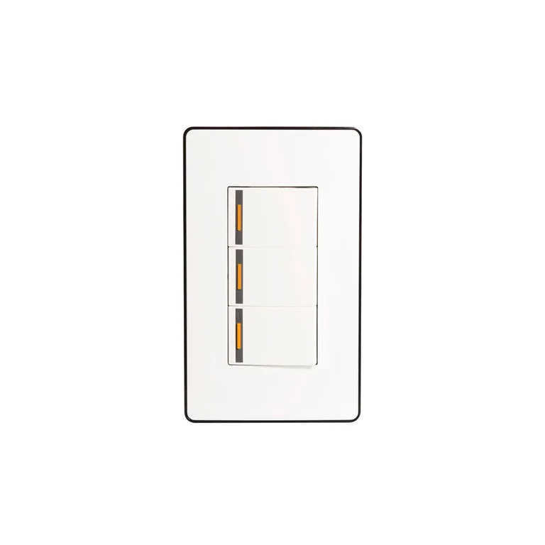 Interruptor triple Sculptor GD Materiales