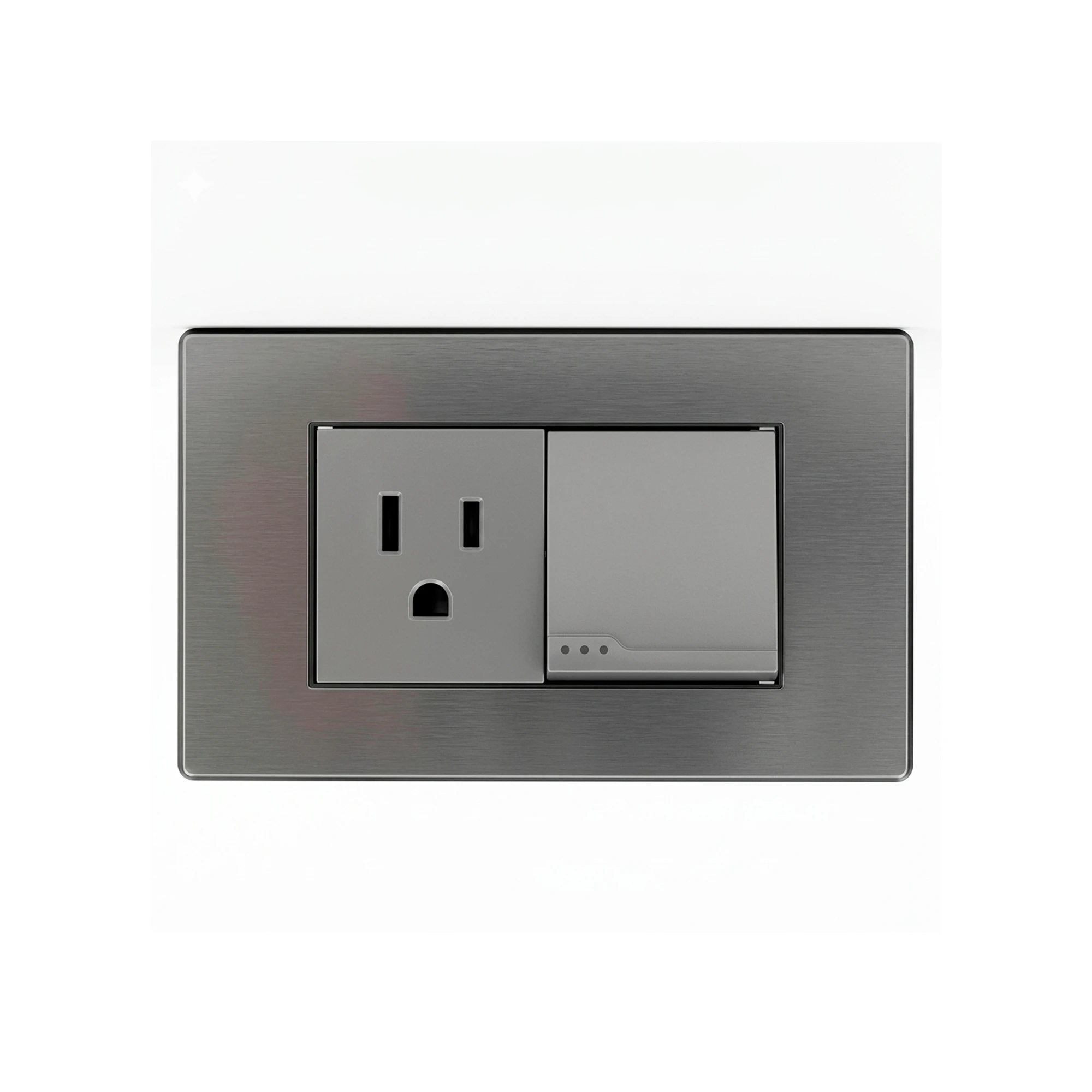 Interruptor + toma GD Materiales