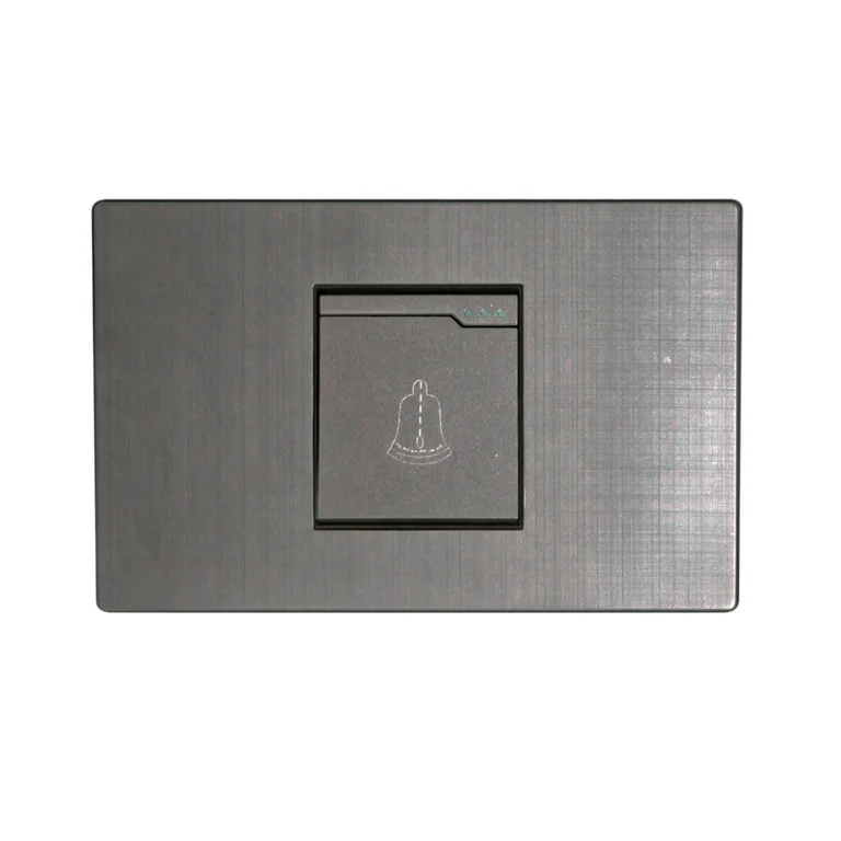 Pulsador de timbre GD Materiales Argentum