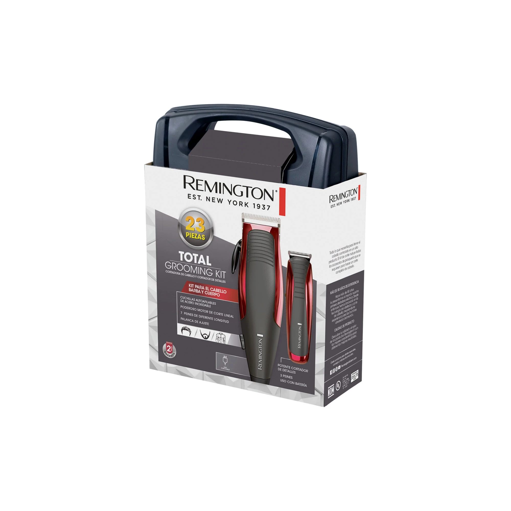Afeitadora con detallador Remington