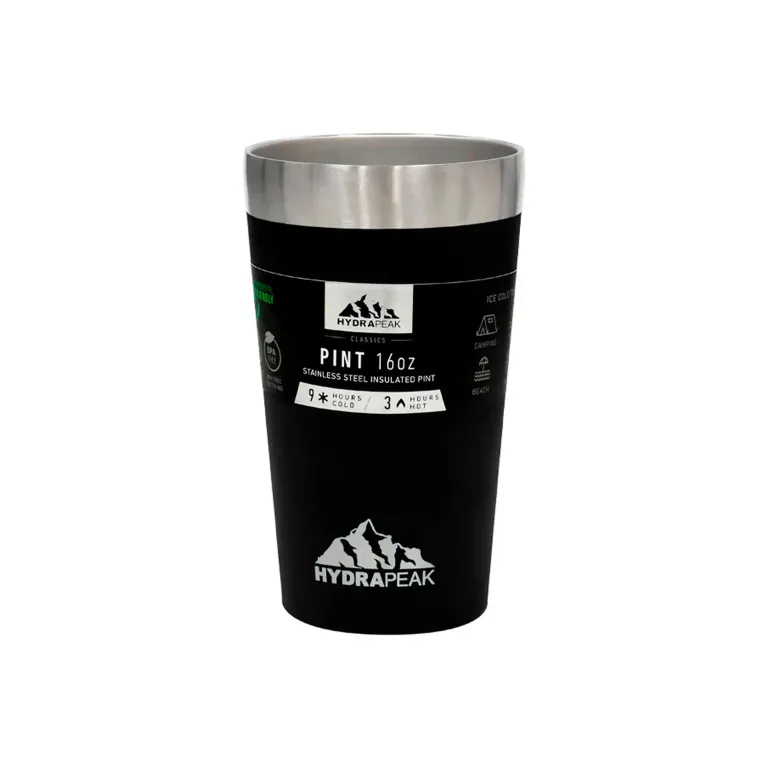 Vaso Térmico 16 Oz Hydrapeak Negro