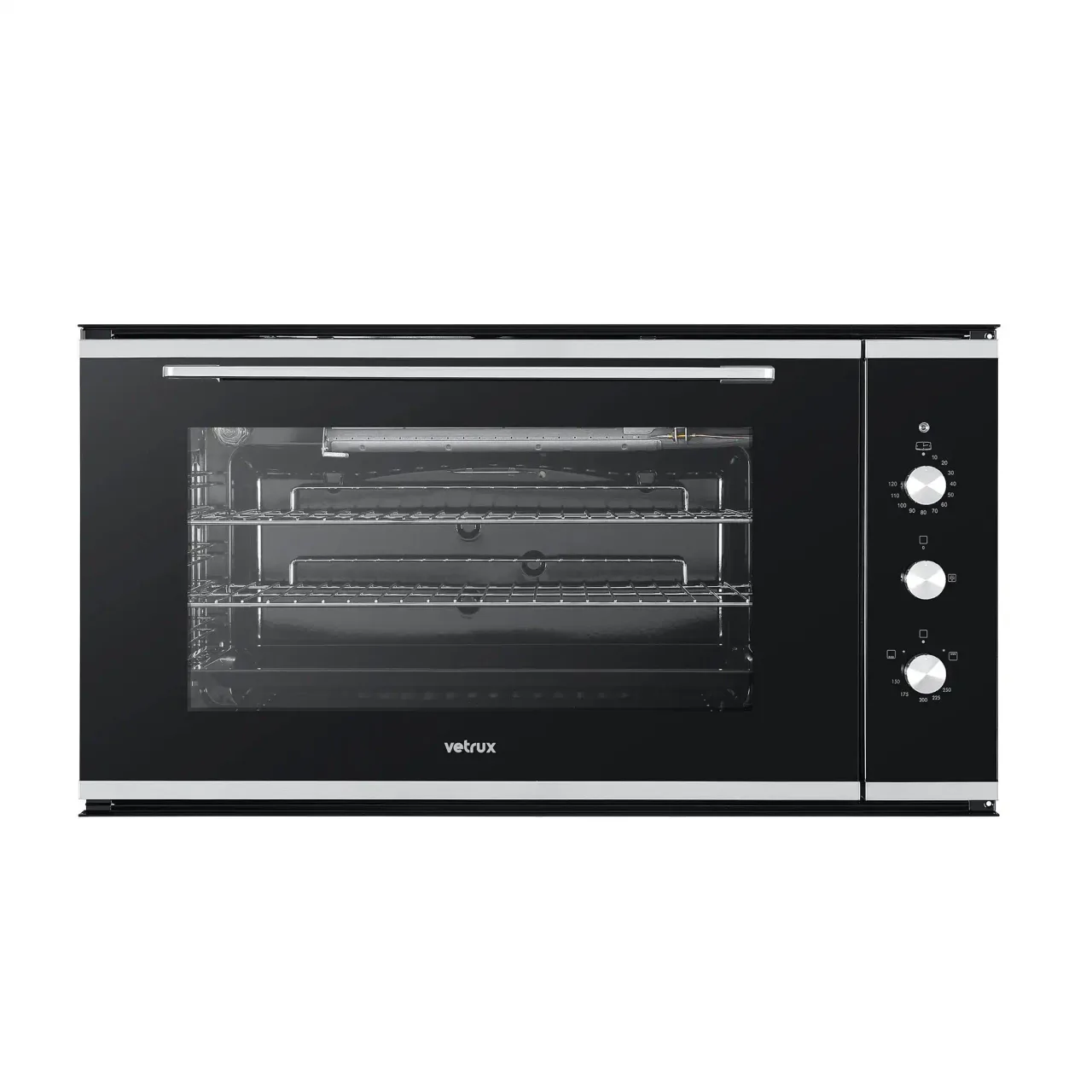 Horno a gas Ignita pro 90cm Vetrux