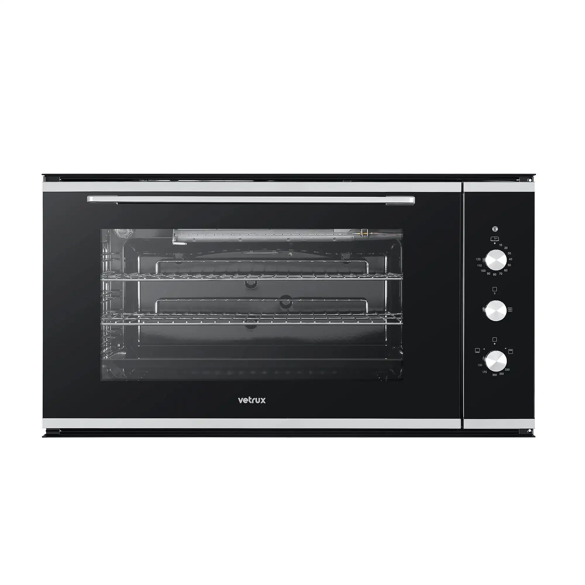 Horno a gas Ignita pro 90cm Vetrux