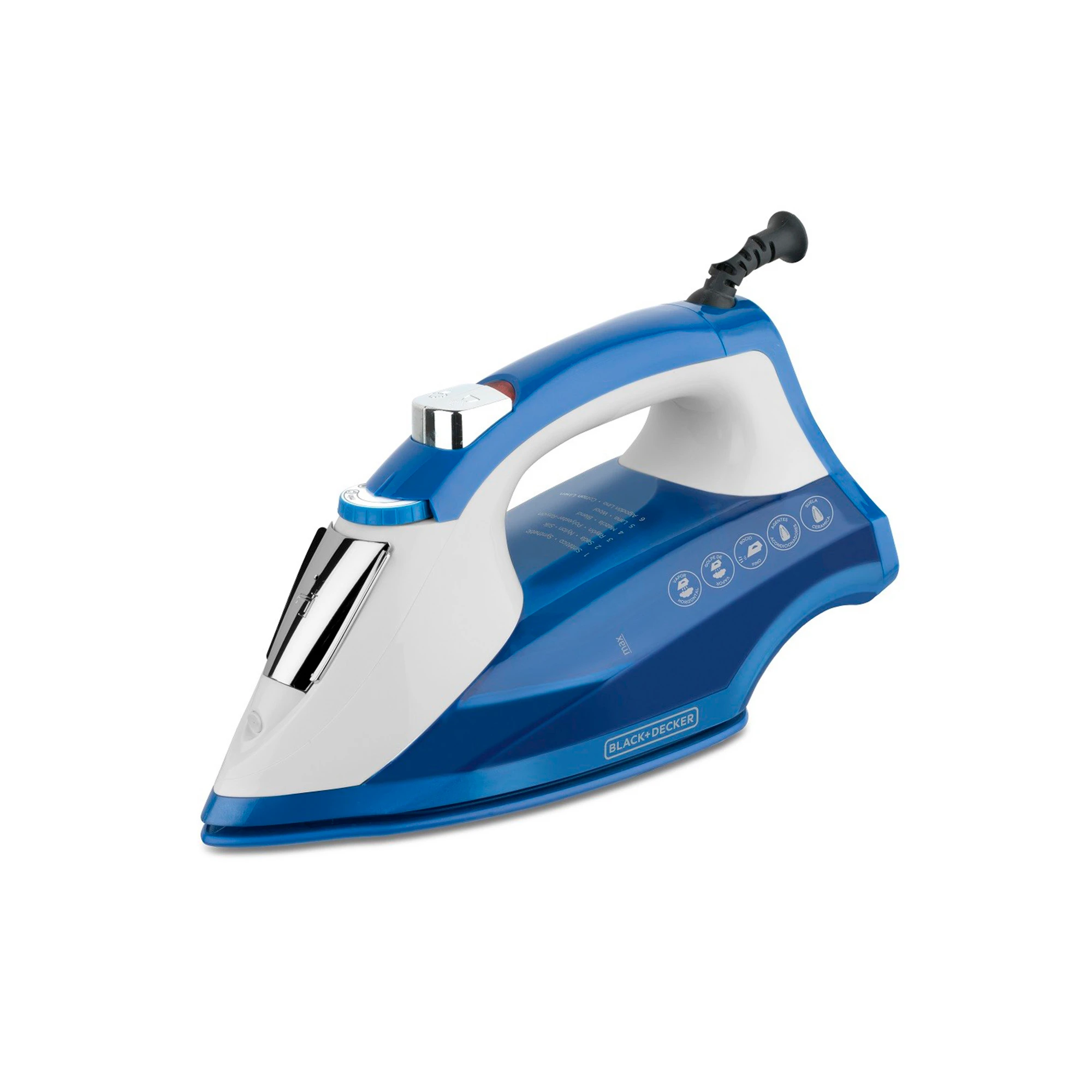 Plancha a vapor 1200W B+D