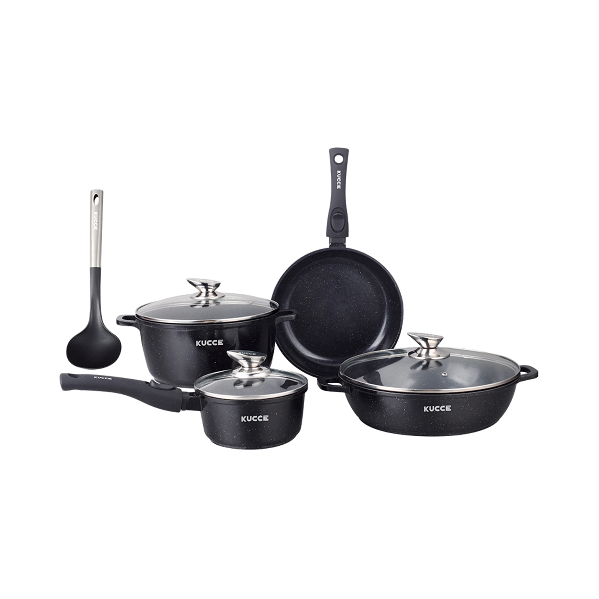 Juego de ollas Cucina Kucce 8 piezas