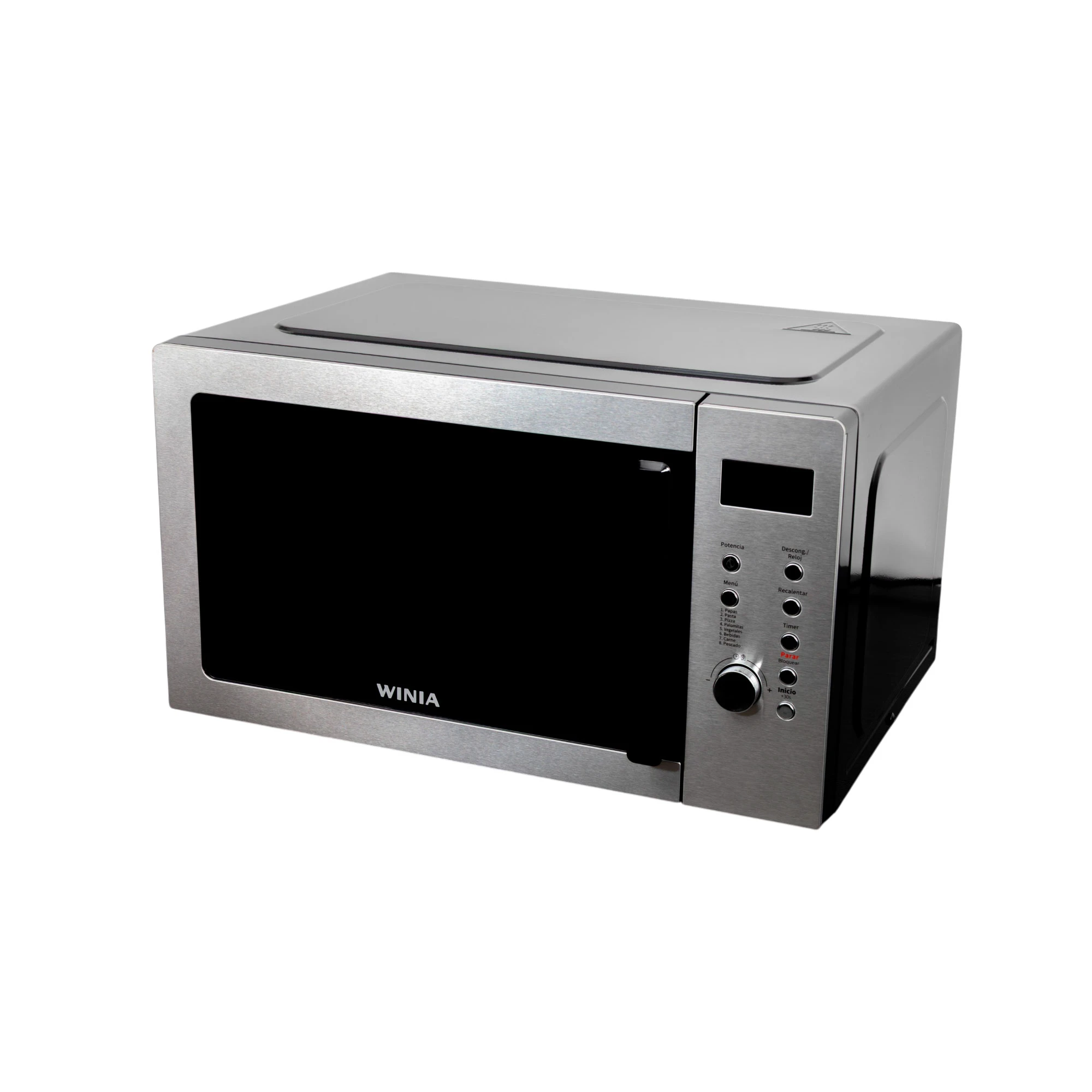 Microondas 30 litros Winia acero inox.