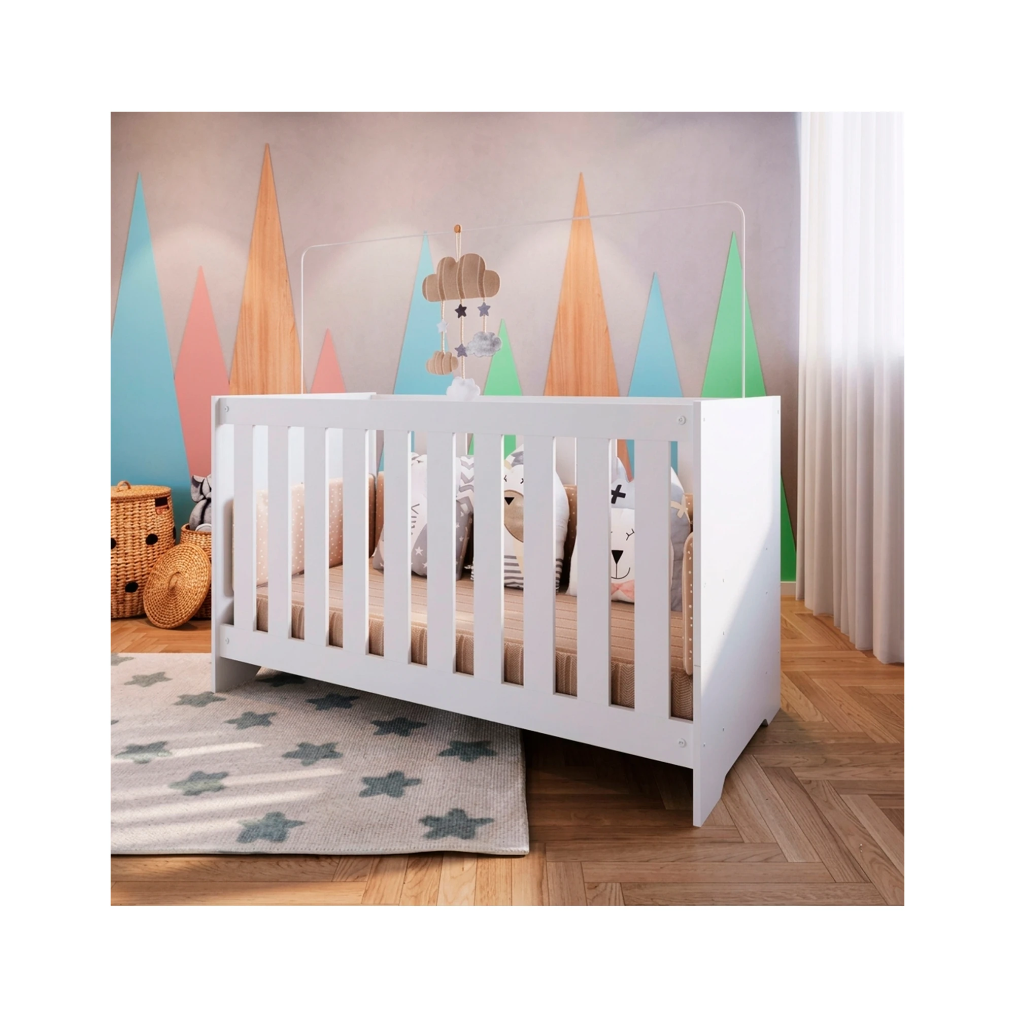 Cuna 3 en 1 aconchego Multimax Home