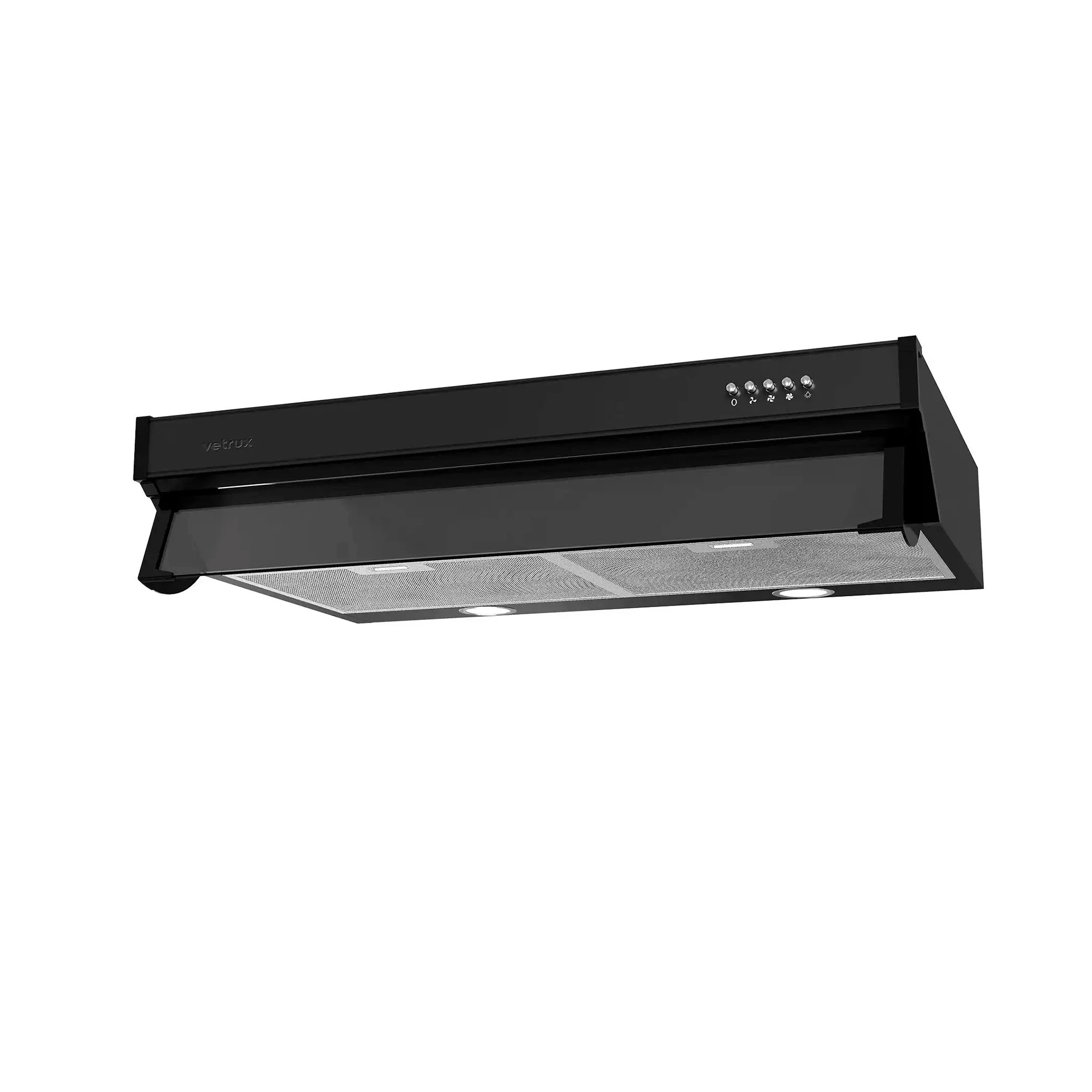 Campana Lite 60cm Vetrux negro