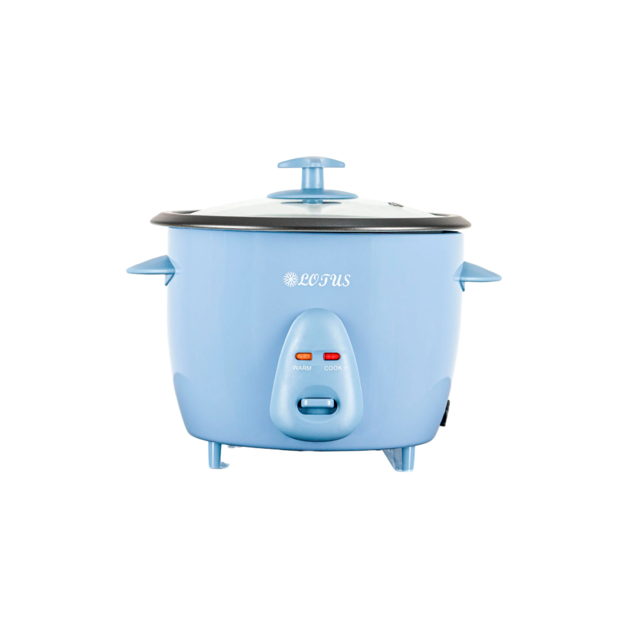 Olla arrocera de 1,5 litros Lotus azul