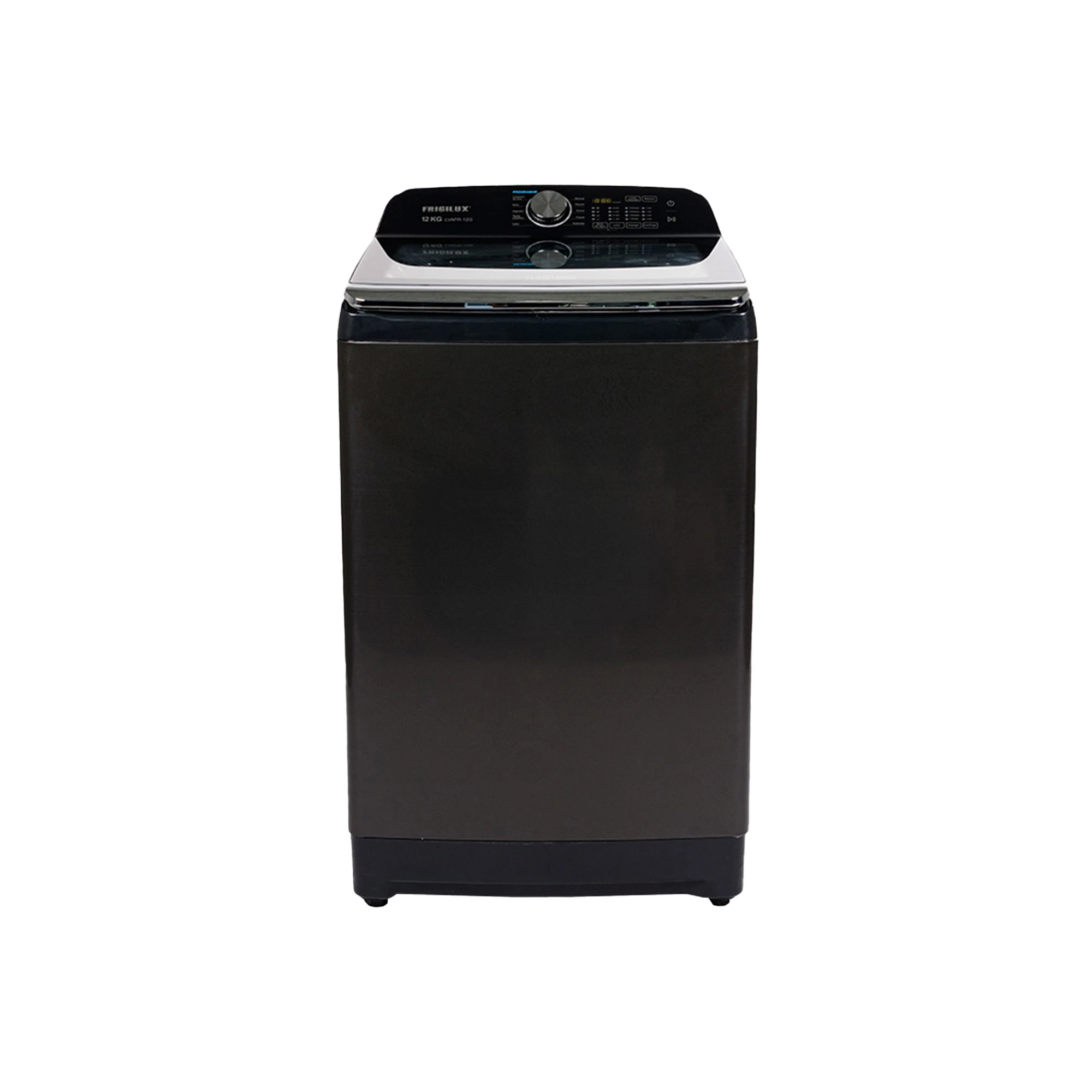Lavadora FRIGILUX 12kg Digital 8 Ciclos Gris