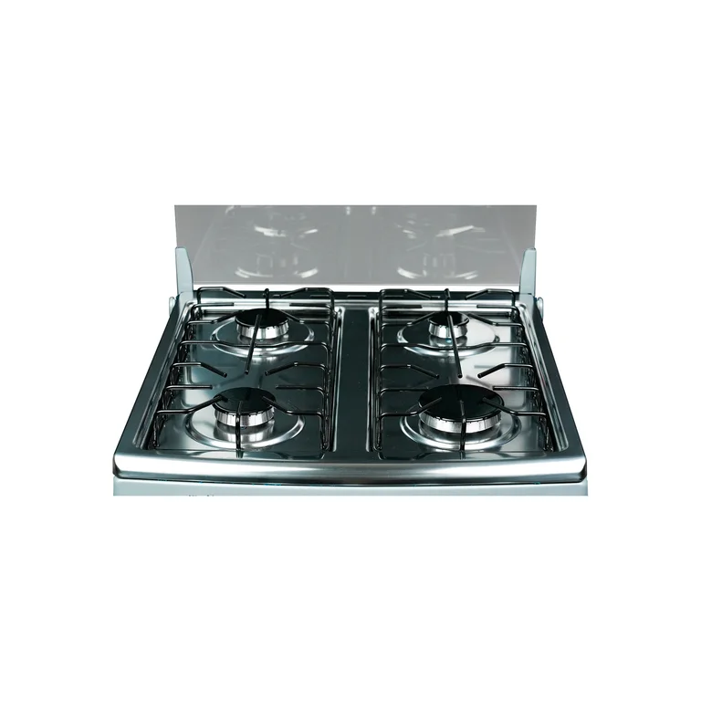Cocina 4 hornillas Milatti Acero inoxidable