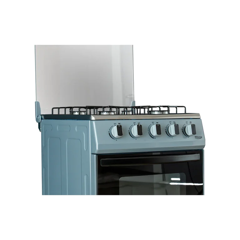 Cocina 4 hornillas Milatti Acero inoxidable