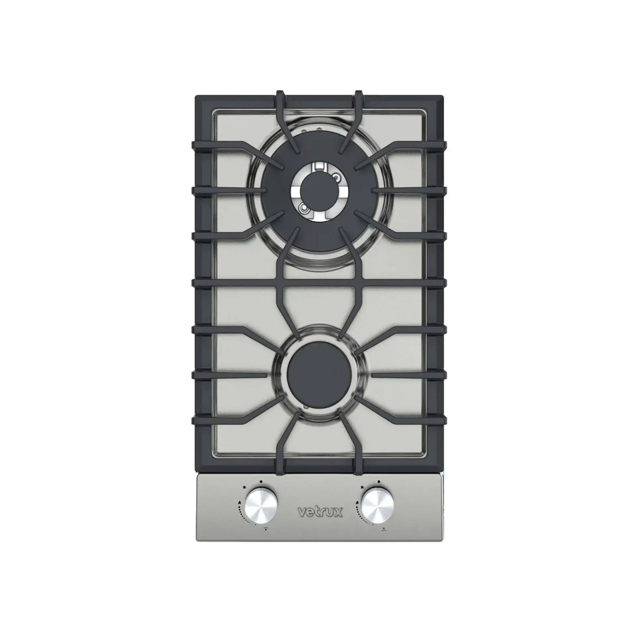 Tope a gas 2 hornillas Nova Pro 30cm Vetrux