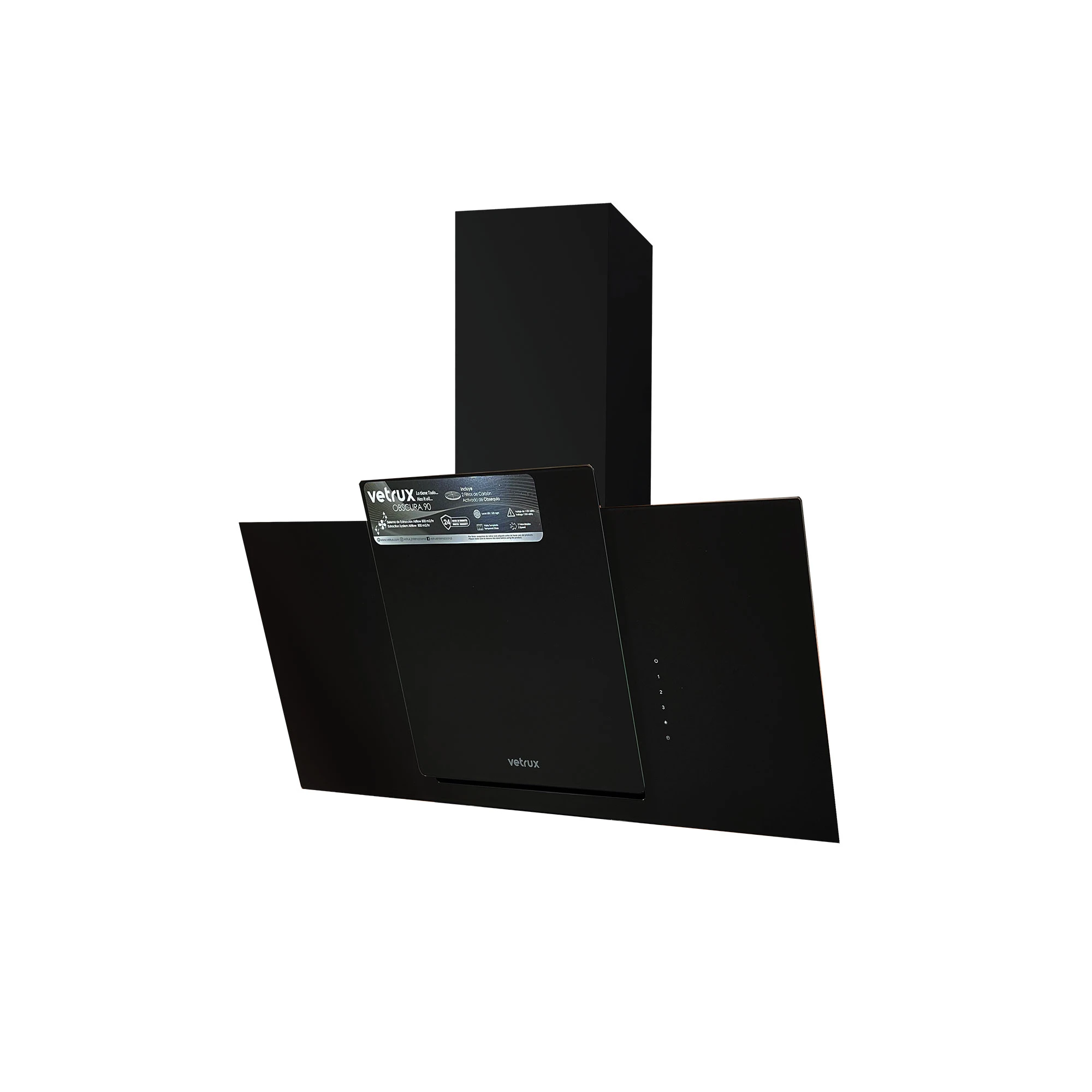 Campana de cocina Obscura 60cm Vetrux