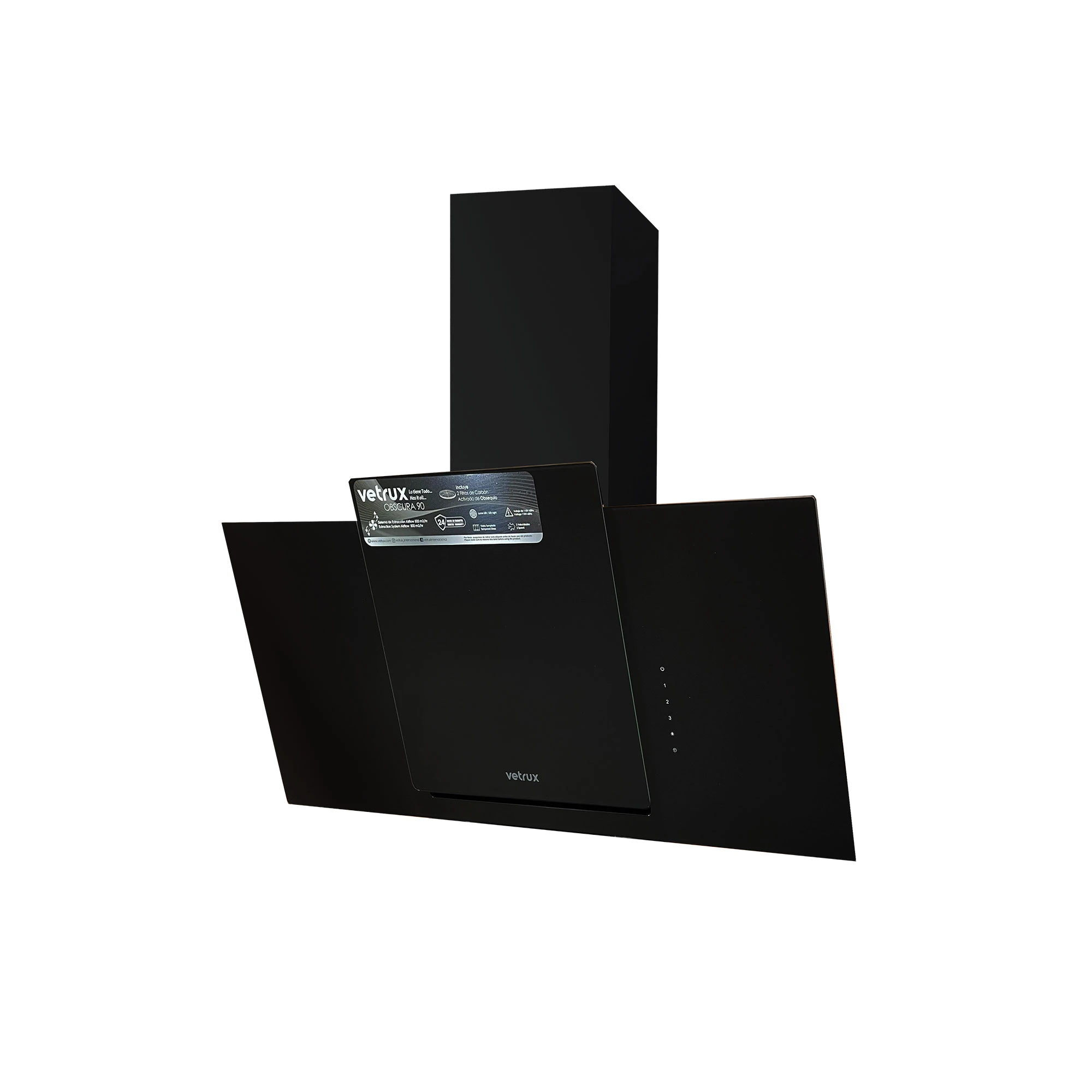 Campana de cocina Obscura 76cm Vetrux
