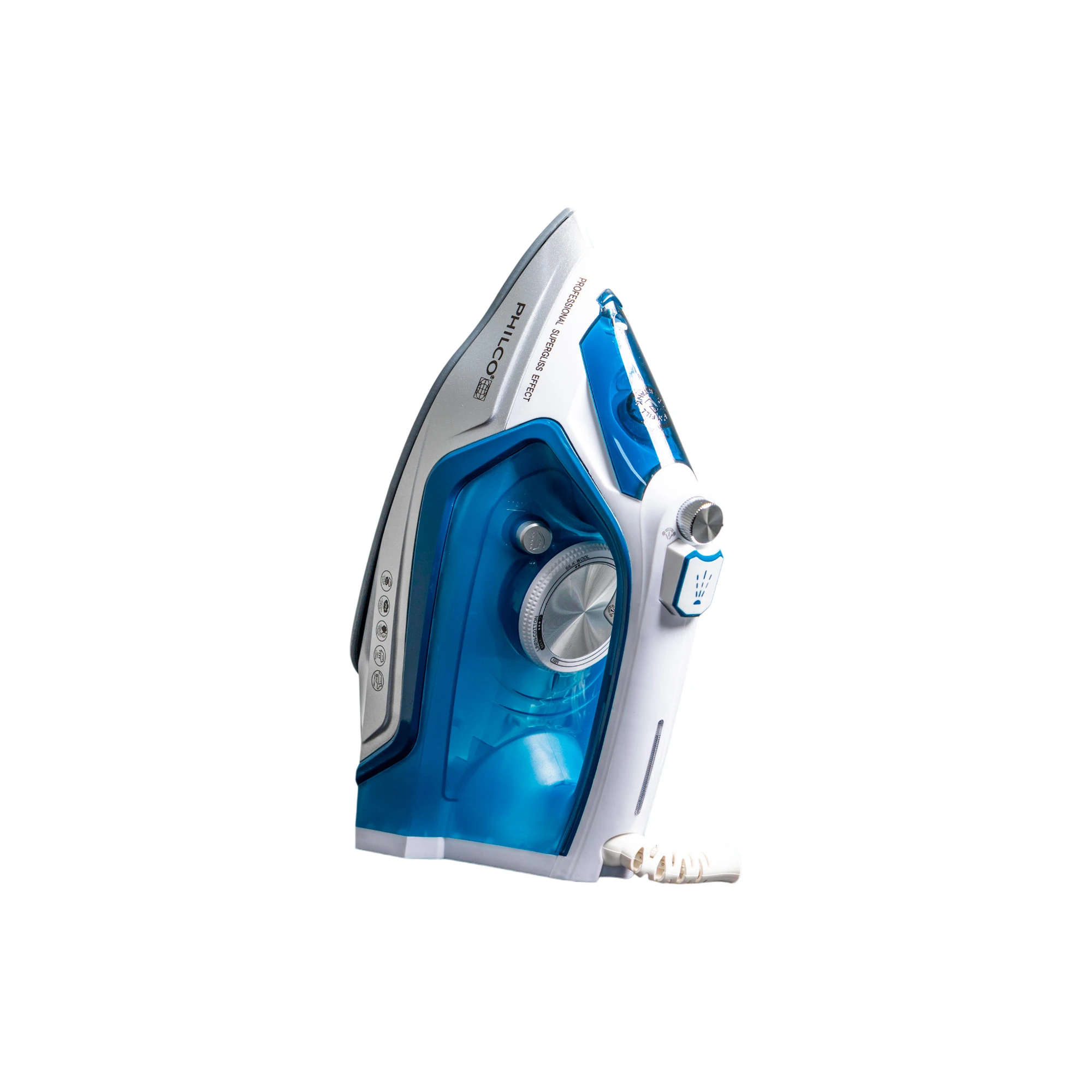 Plancha a vapor Philco azul