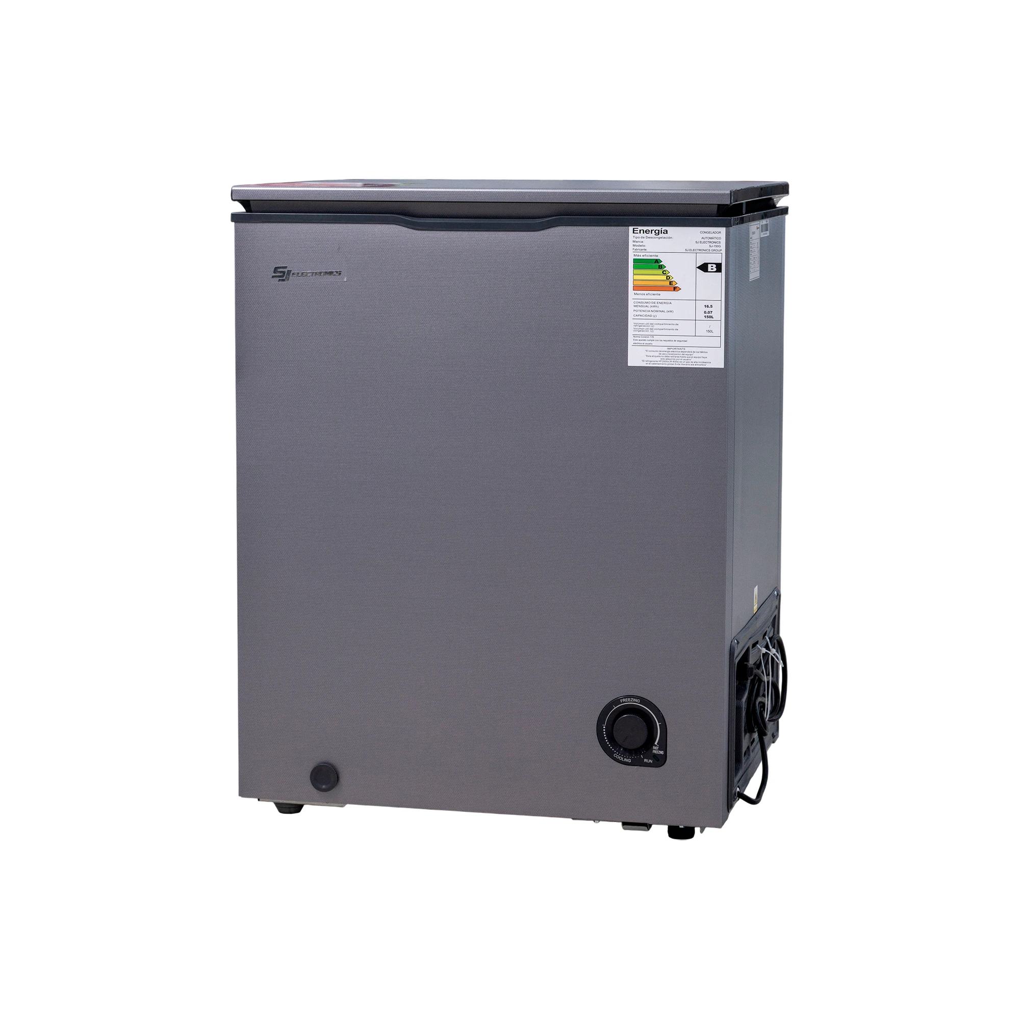 Congelador dual 150L SJ Electronics