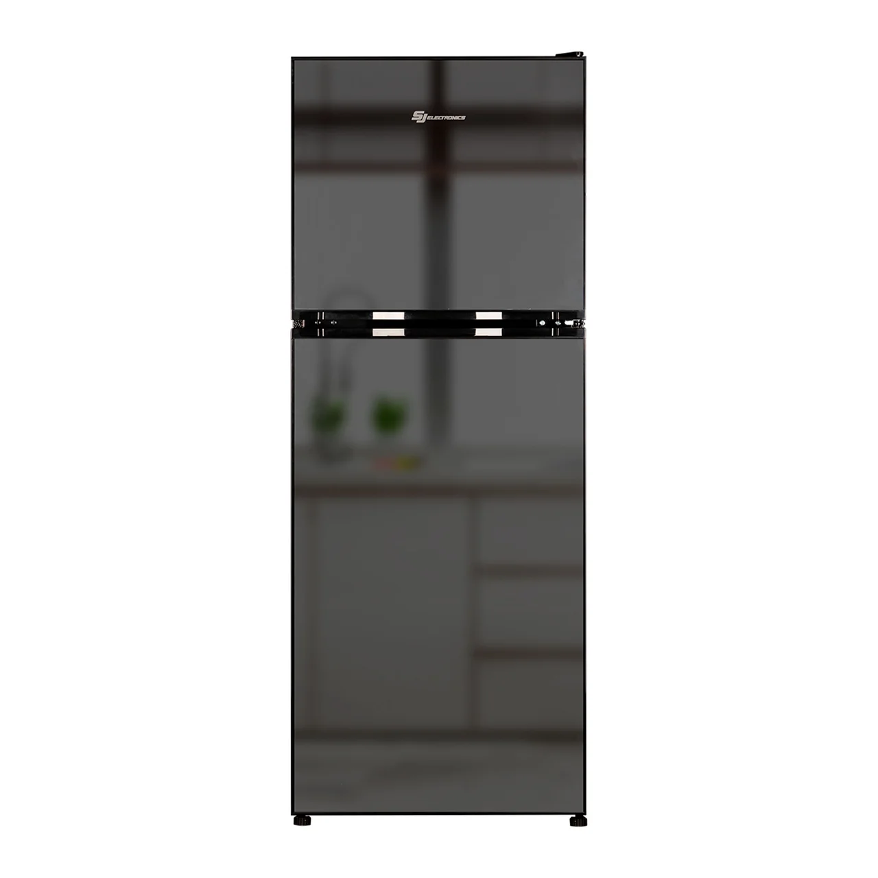 Refrigerador vidrio negro 200 litros