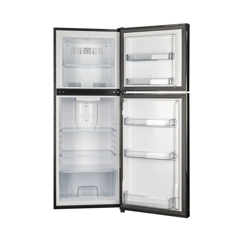 Refrigerador vidrio negro 200 litros