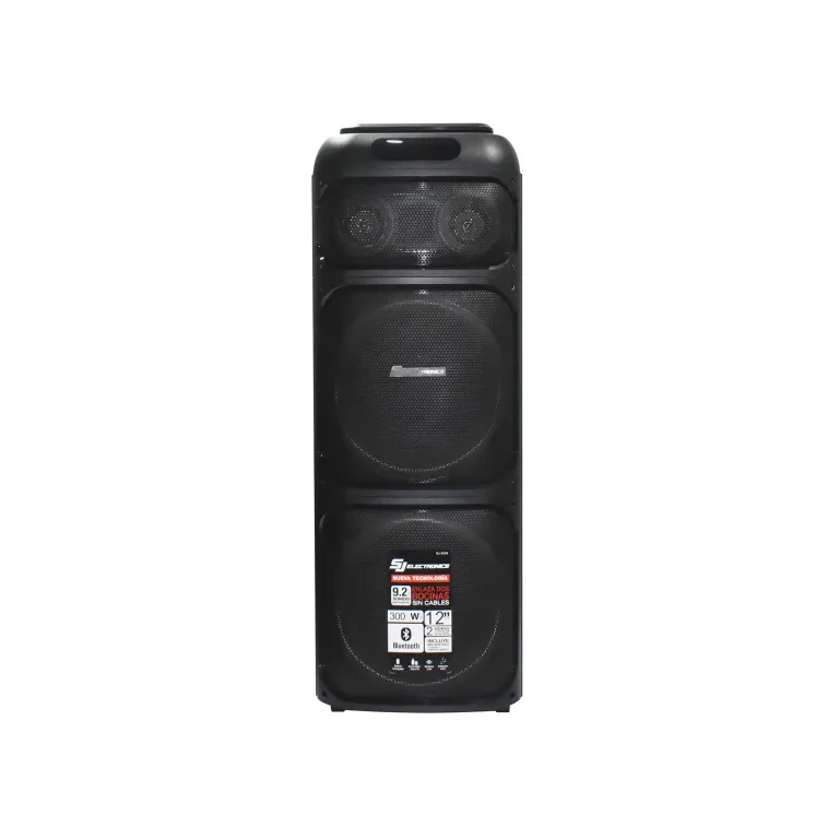 Altavoz recargable 12" de 300 Watts