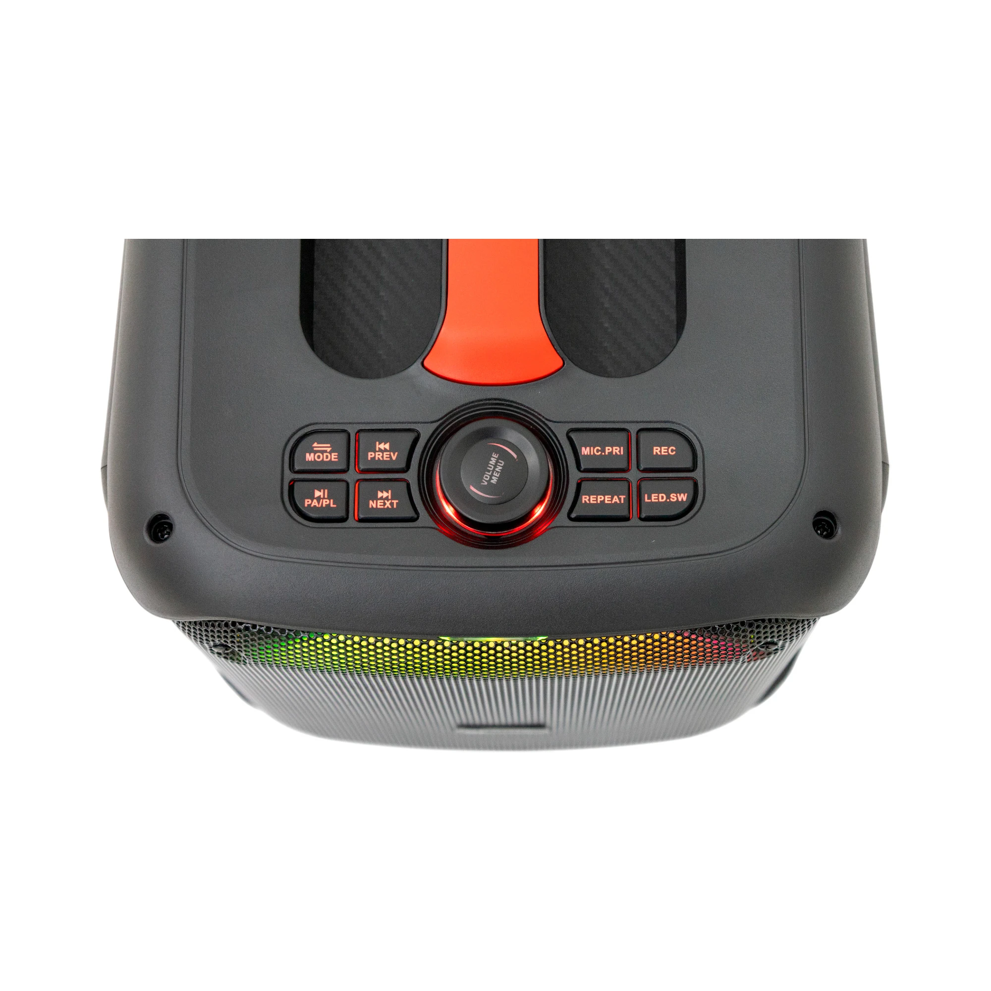 Altavoz portátil bluetooth 8"