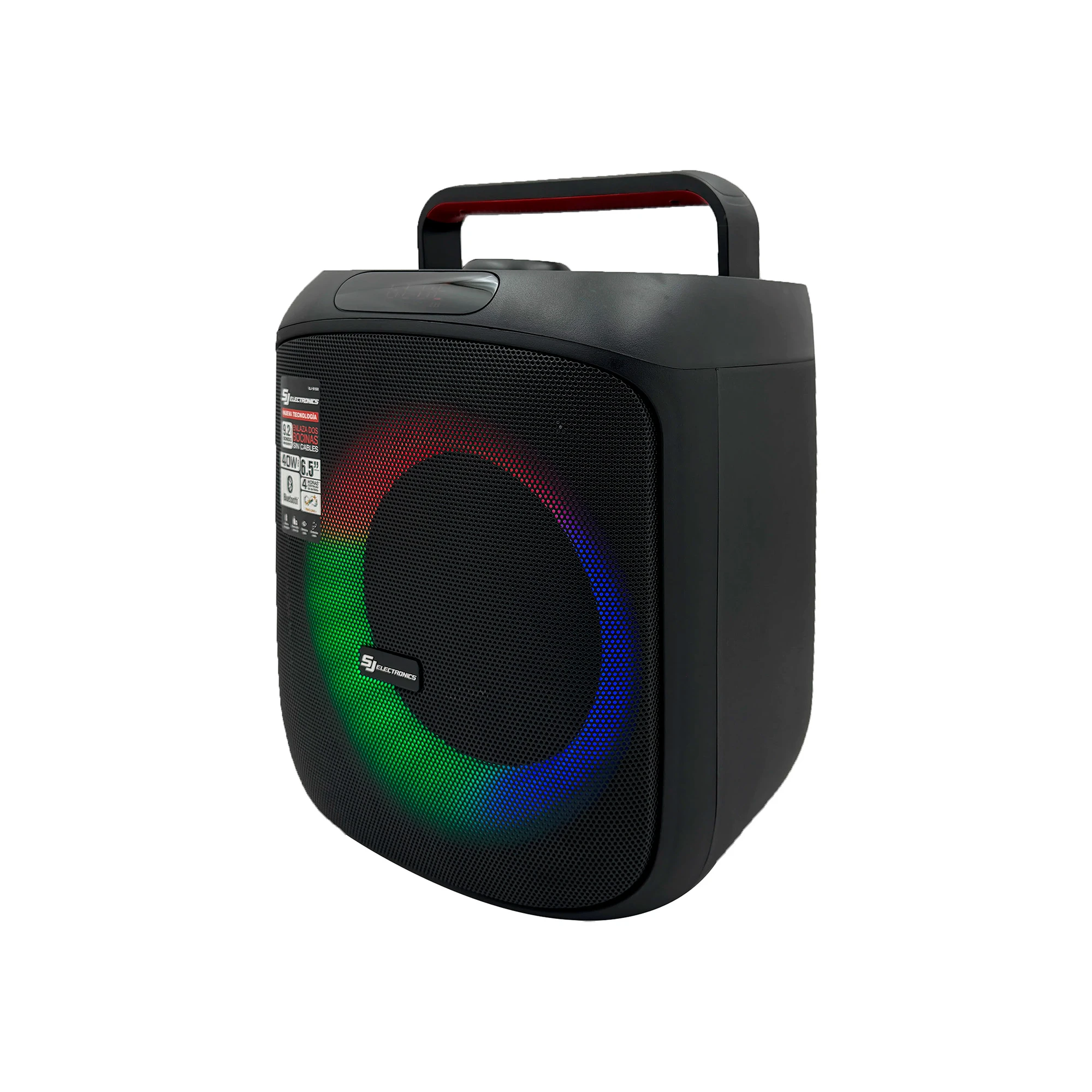Bocina recargable de 6,5 pulgadas