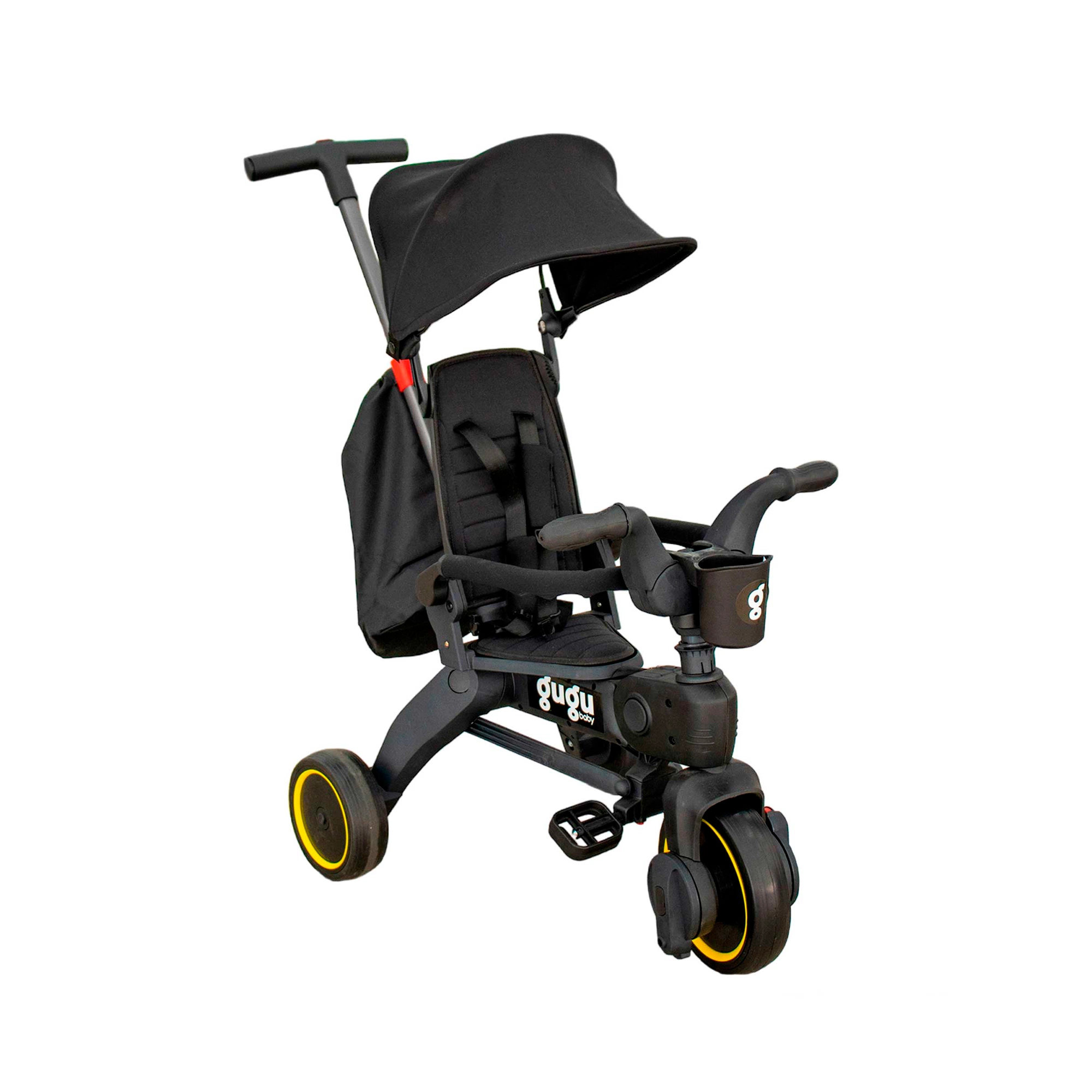 Triciclo compacto 4 en 1 tipo Doona