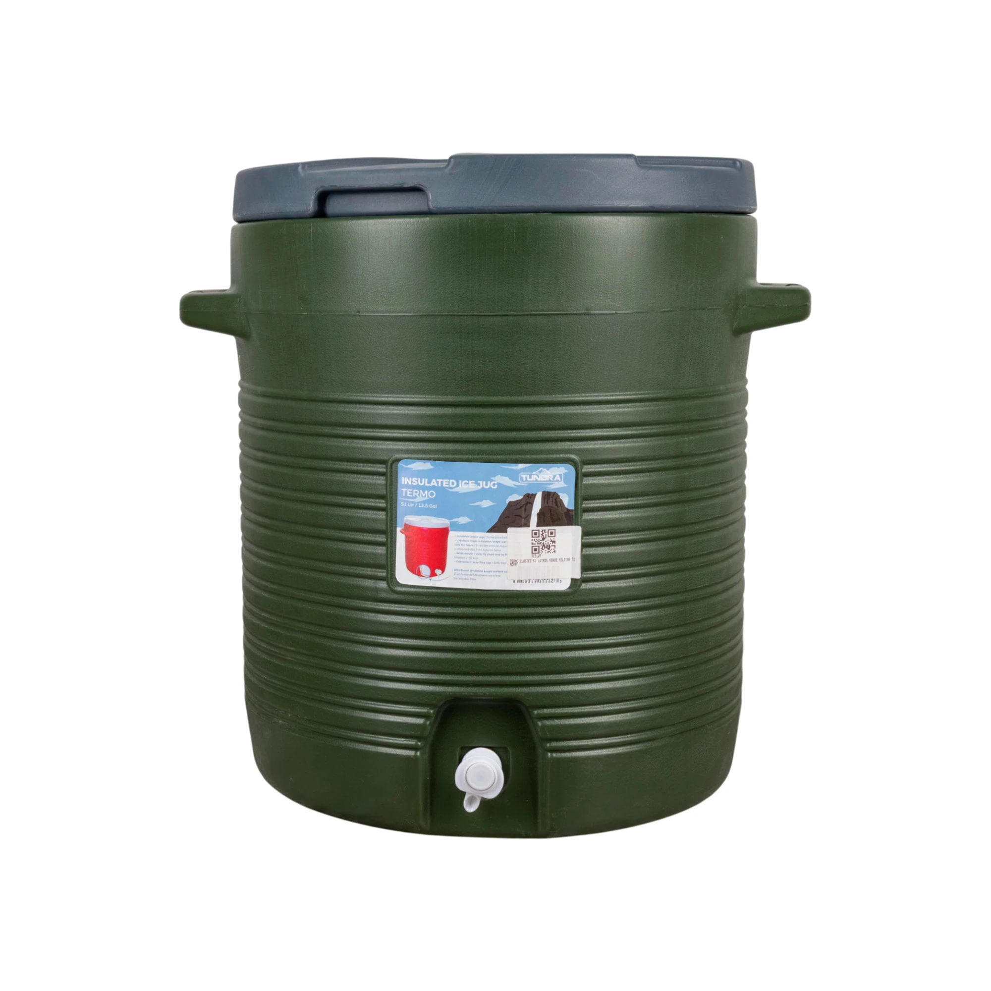 Termo barril de 51L color verde